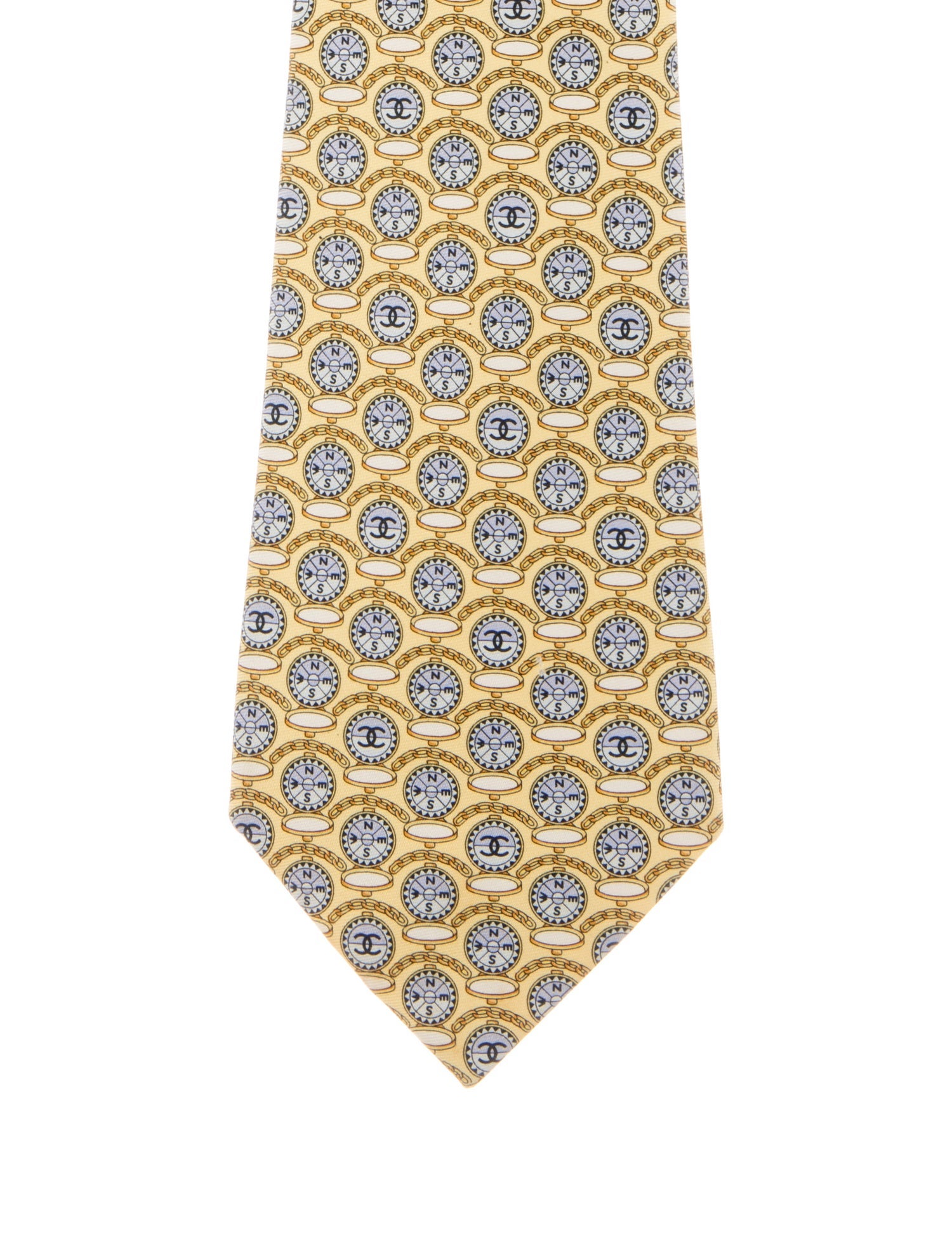 Chanel CC Silk Tie