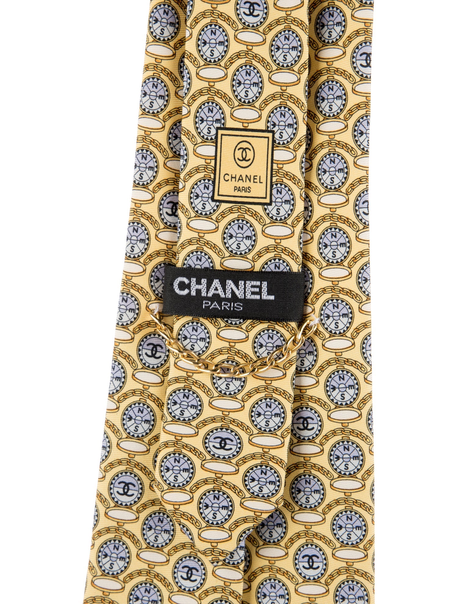 Chanel CC Silk Tie