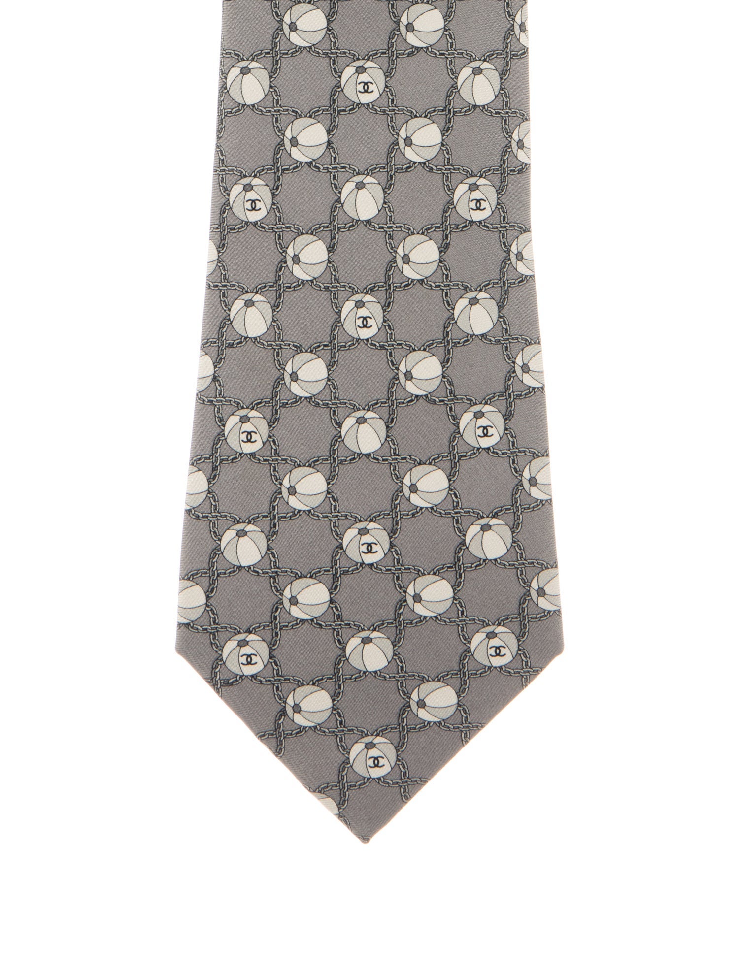 Chanel CC Silk Tie