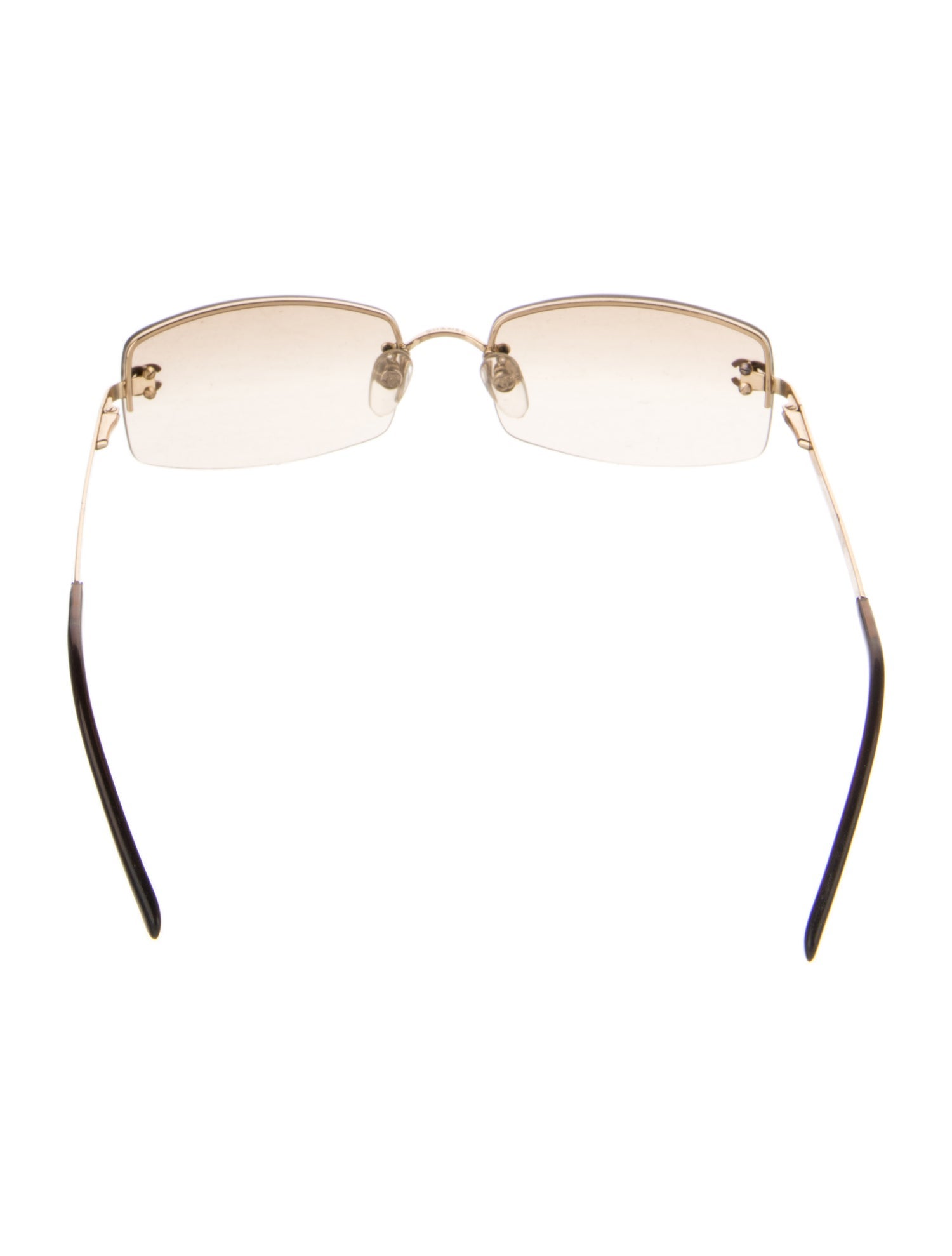 Chanel Interlocking CC Logo Square Sunglasses