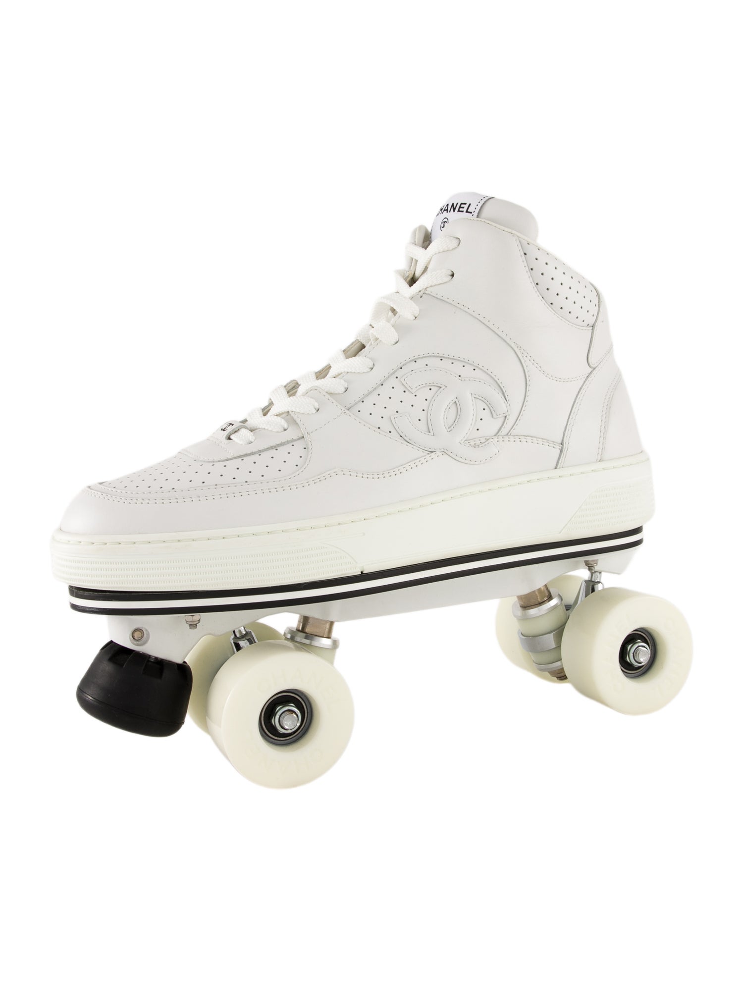 Chanel Calfskin CC Roller Skates