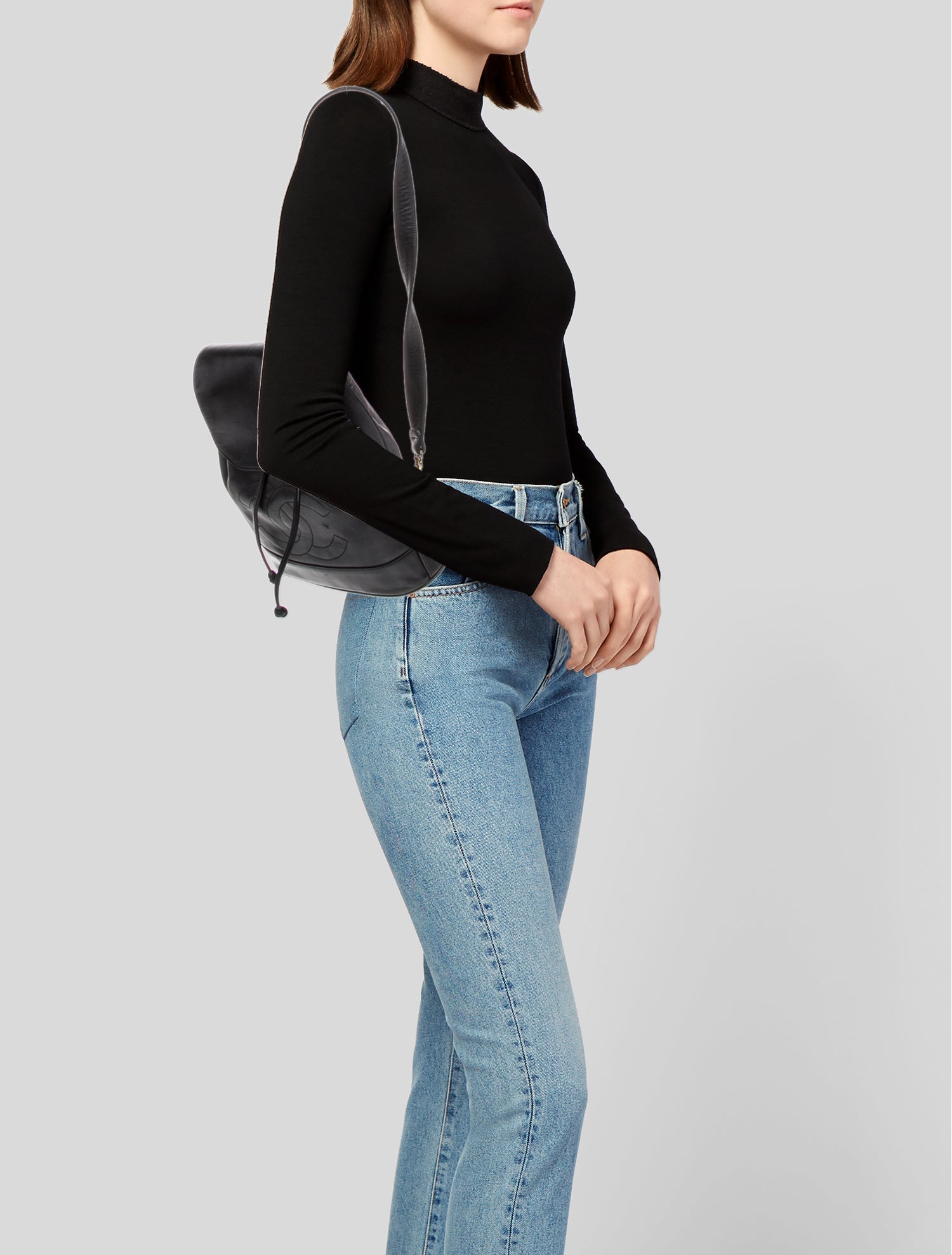 Chanel CC Lambskin Backpack