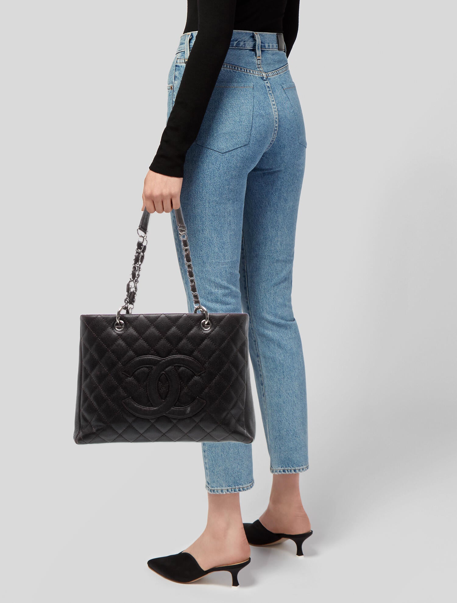 Chanel Caviar Grand Shopping Tote