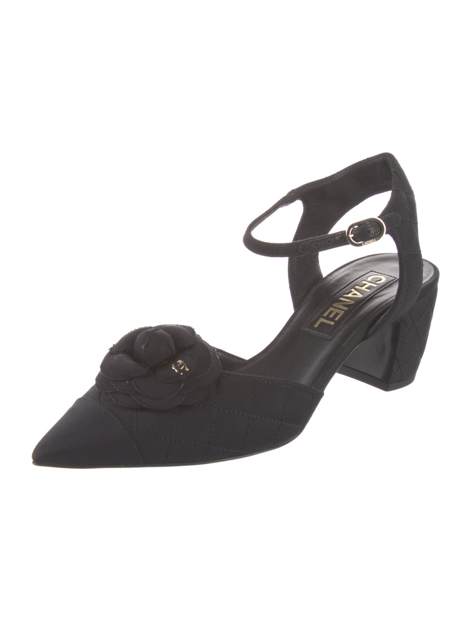 Chanel 2021 Interlocking CC Logo D'Orsay Pumps