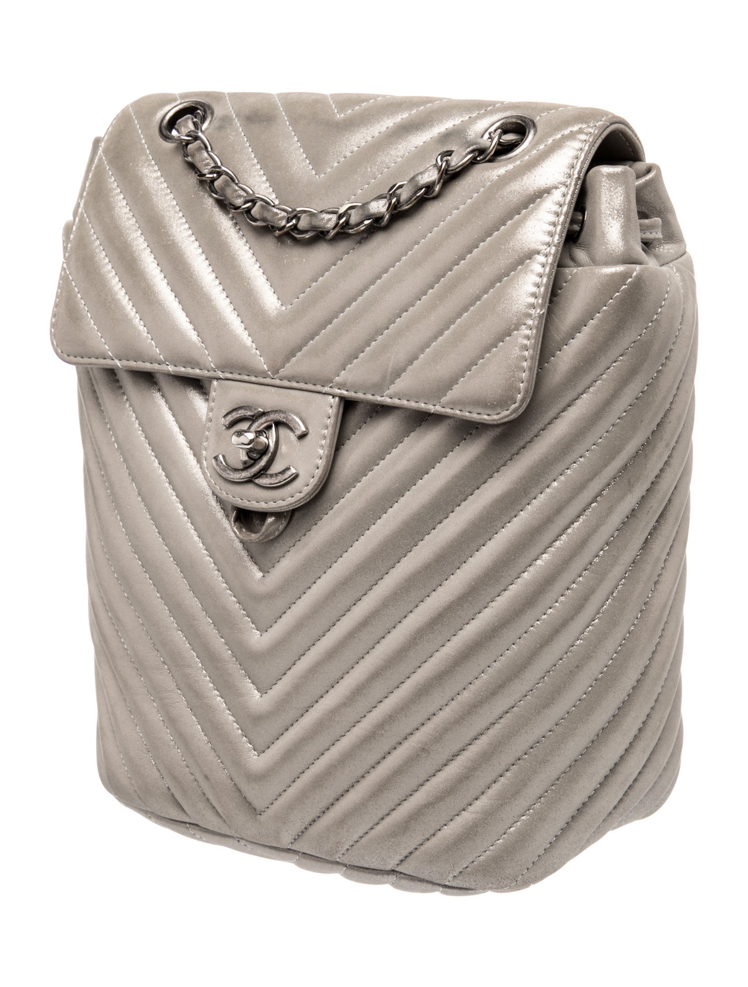 Chanel Small Chevron Urban Spirit Backpack