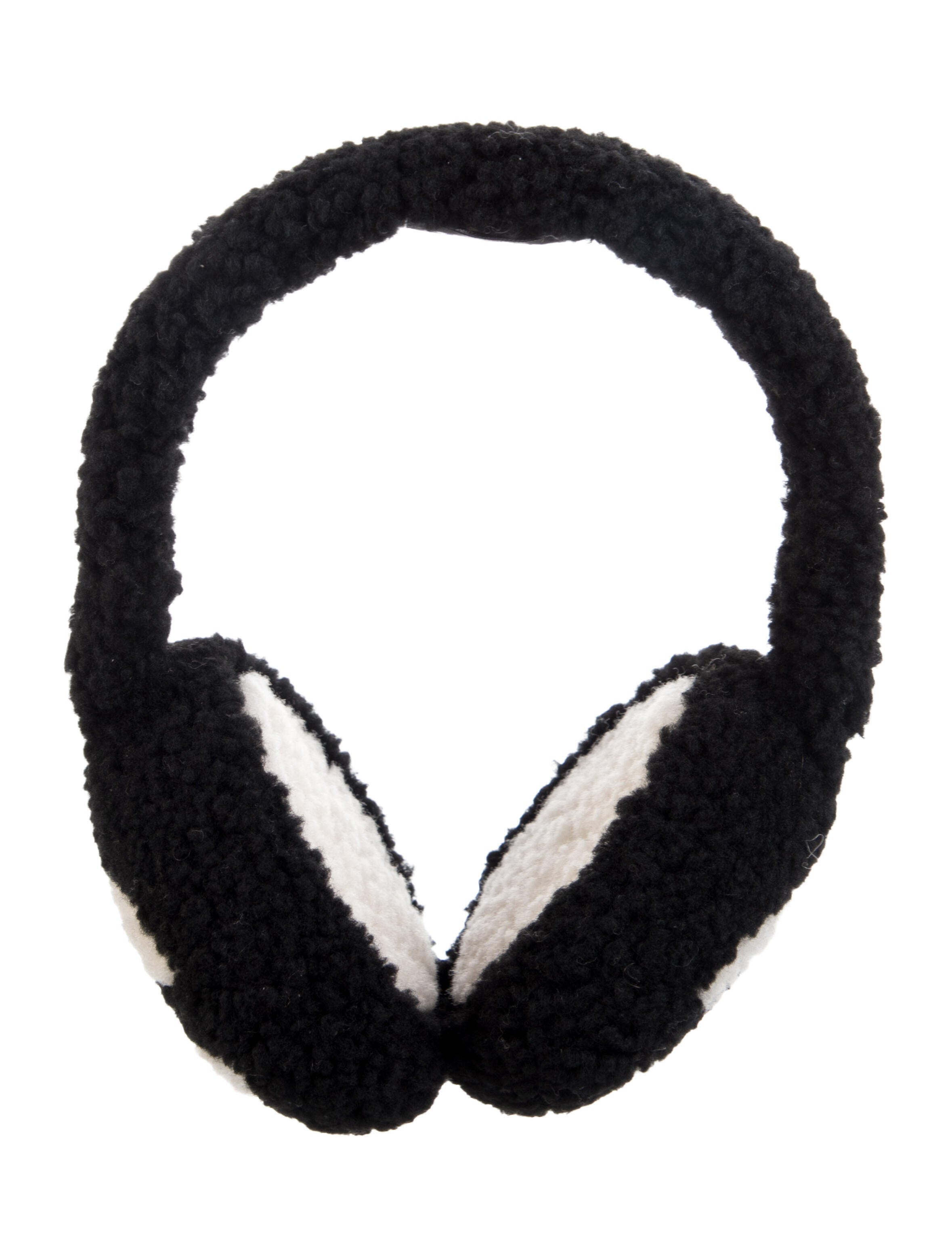Chanel Shearling CC Earmuffs
