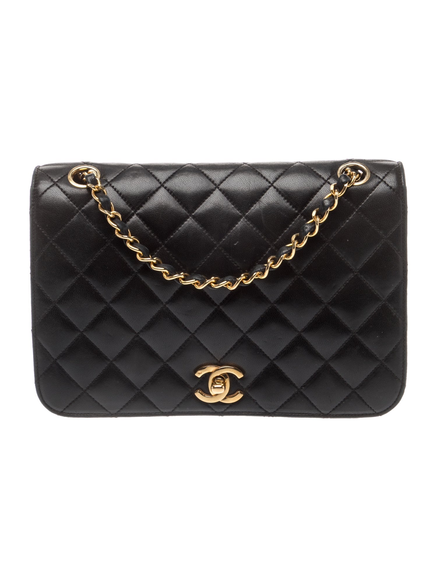 Chanel Quilted Lambskin CC Flap Bag