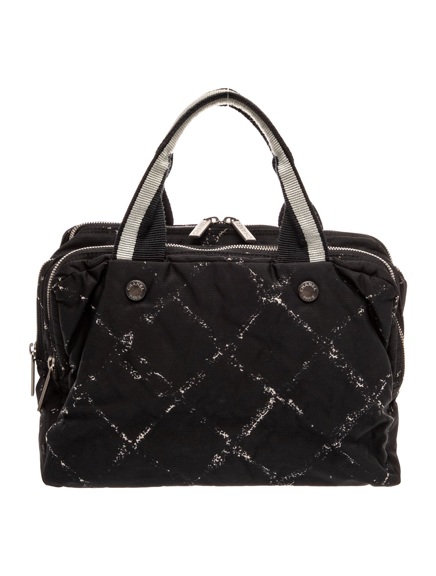 Chanel Nylon Travel Duffel Bag