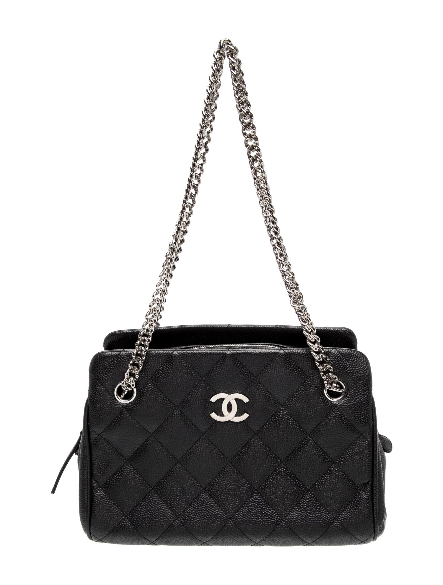 Chanel Caviar Quilted Bijoux Chain Tote