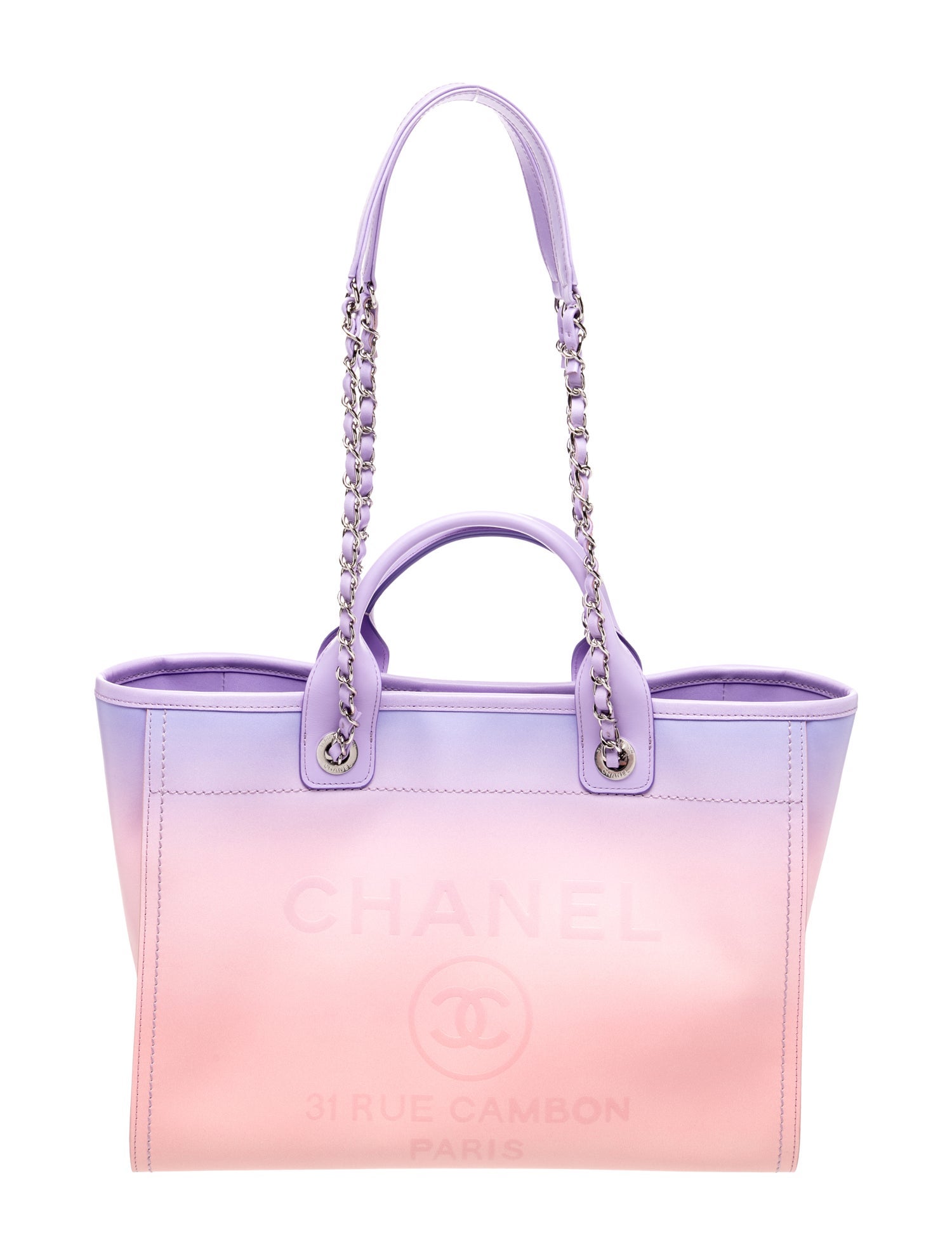 Chanel Small Ombre Deauville Tote