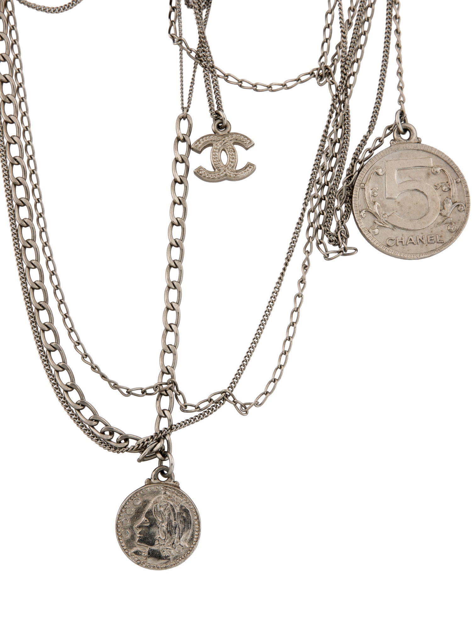 Chanel Coco Medallion Choker Necklace