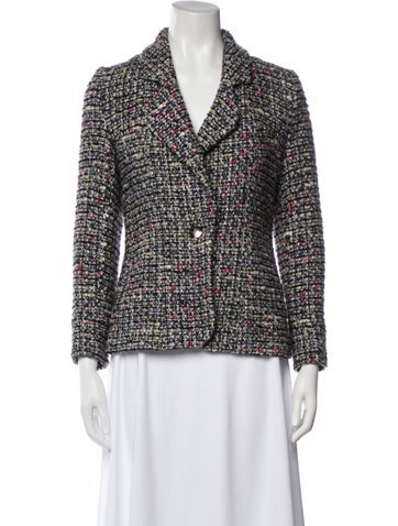Pre-owned Chanel Vintage 2010 Blazer In Multi