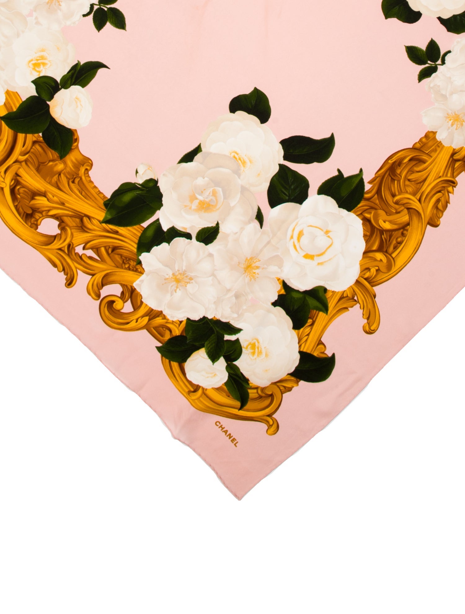 Chanel Silk Vintage Scarf