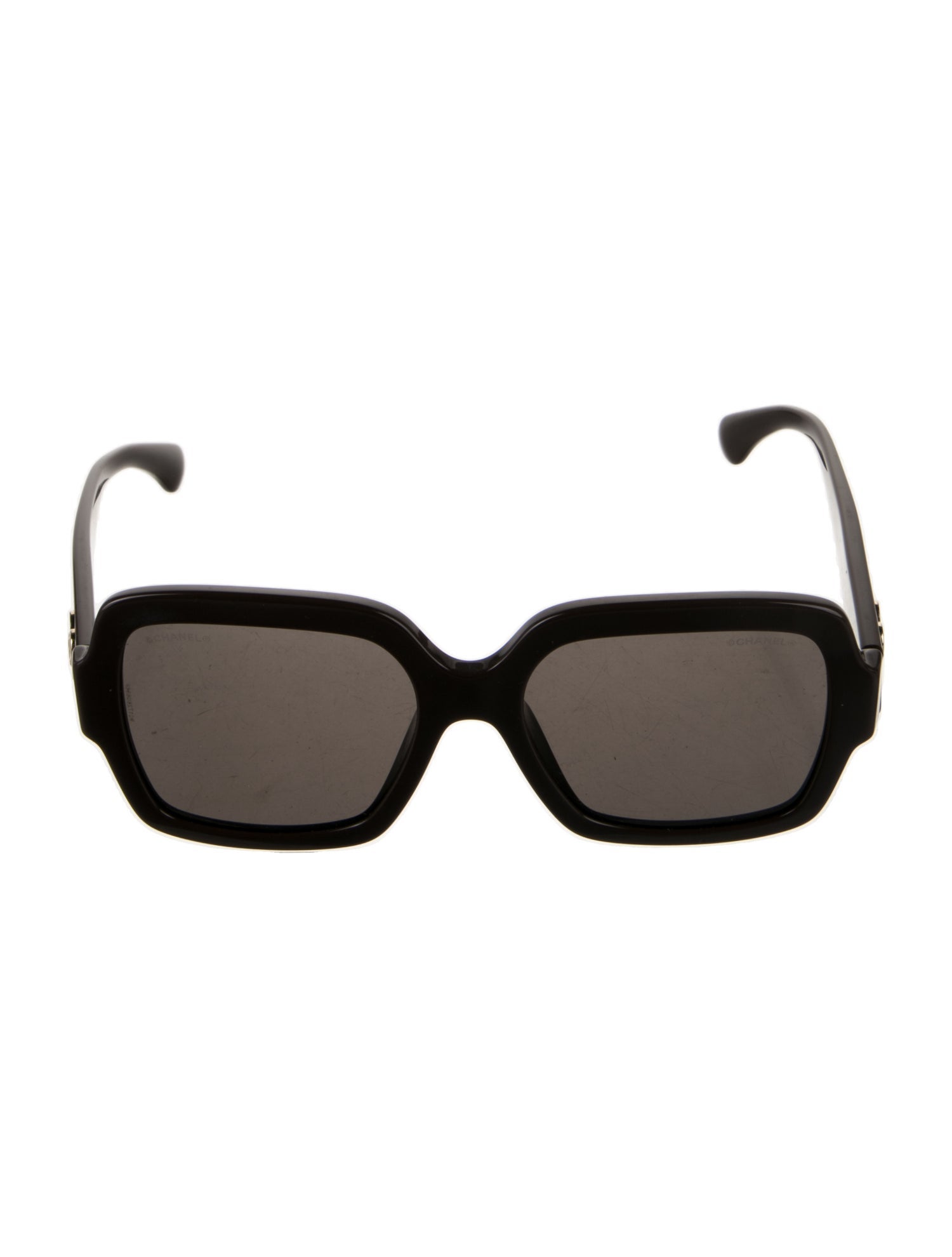 Chanel Interlocking CC Logo Square Sunglasses