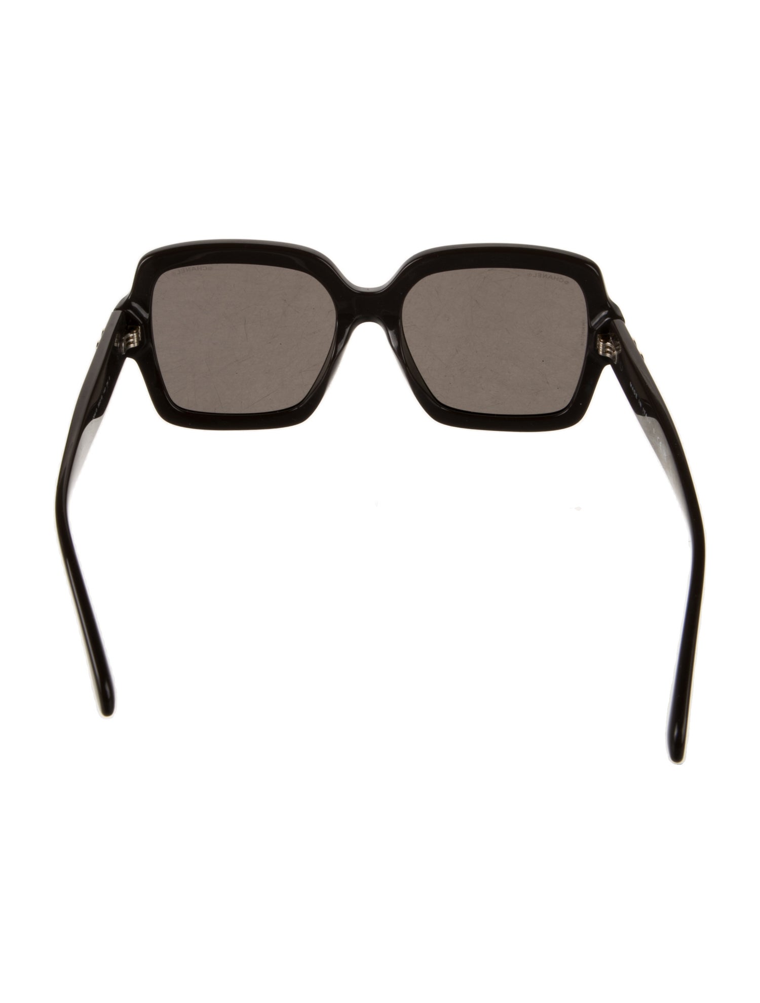 Chanel Interlocking CC Logo Square Sunglasses