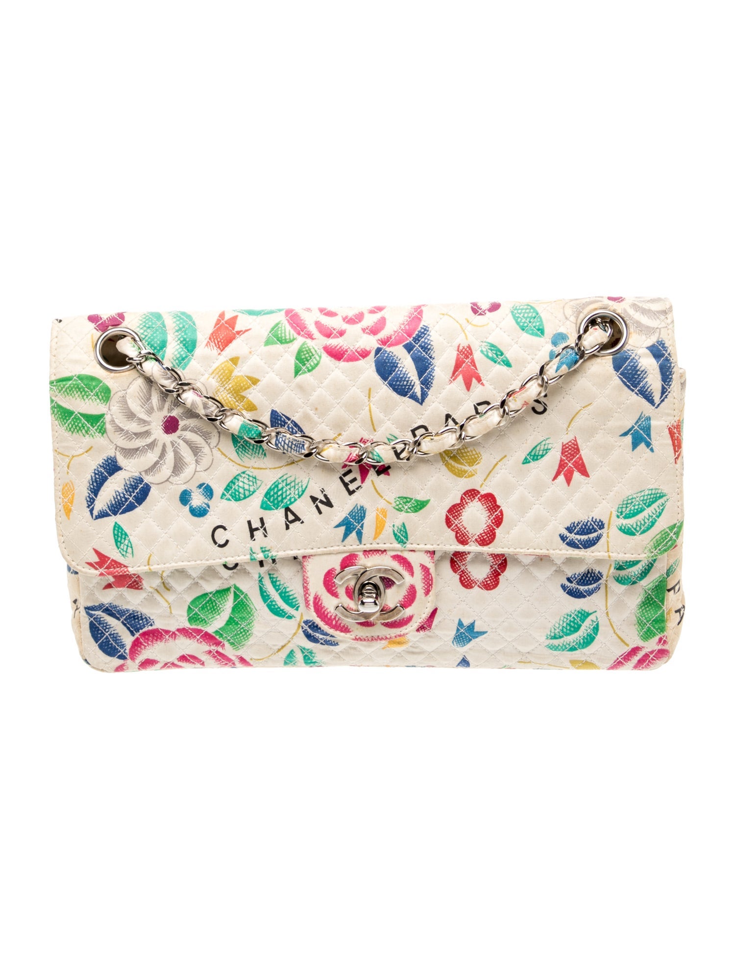 Chanel Medium Floral Single Flap Bag