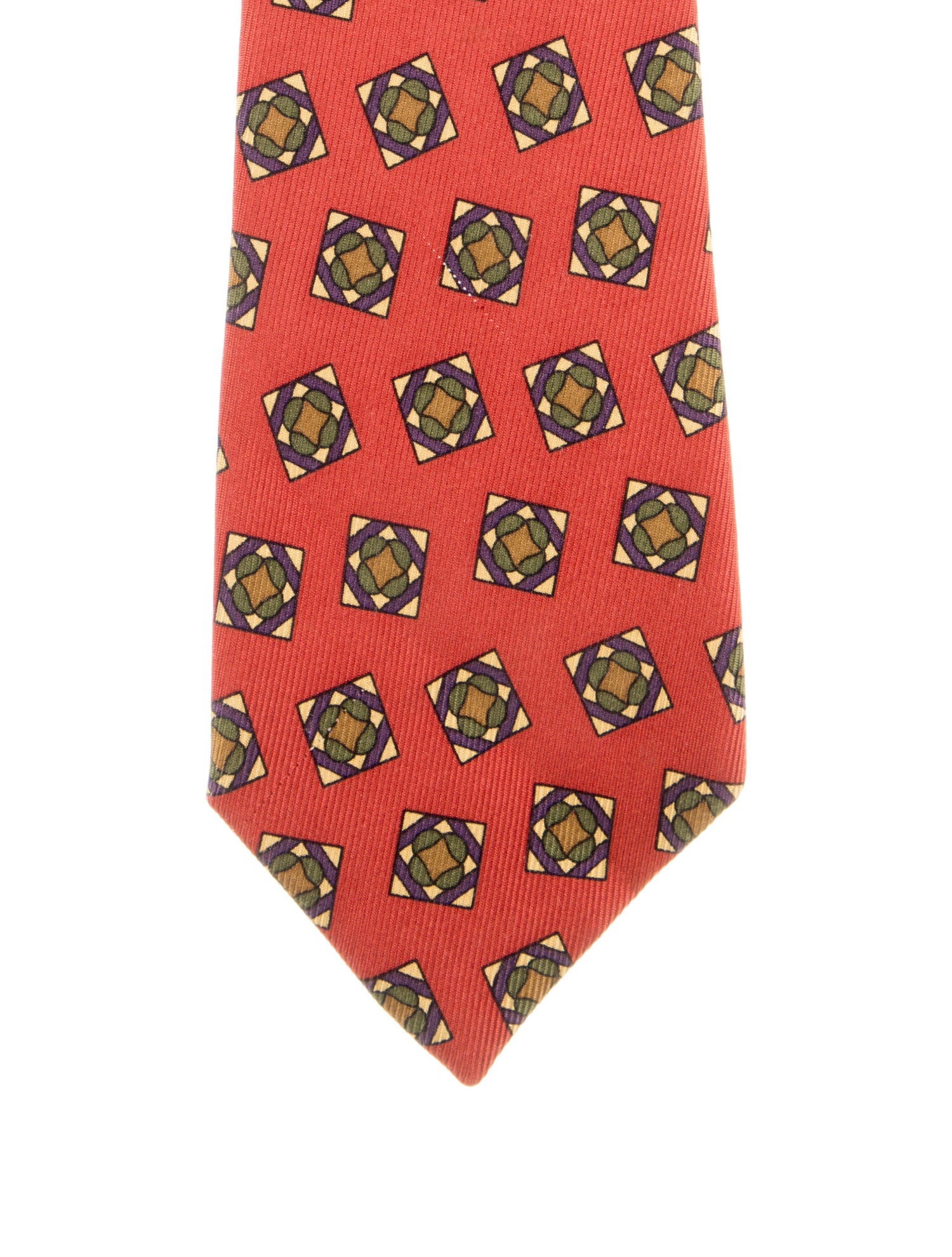 Chanel SIlk Printed Tie