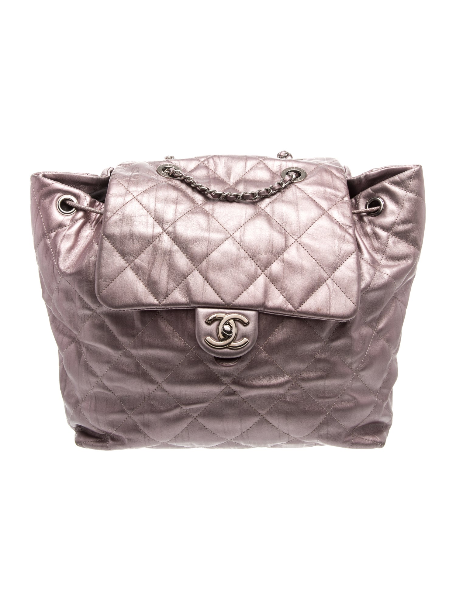 Chanel Metallic Ground Control Backpack