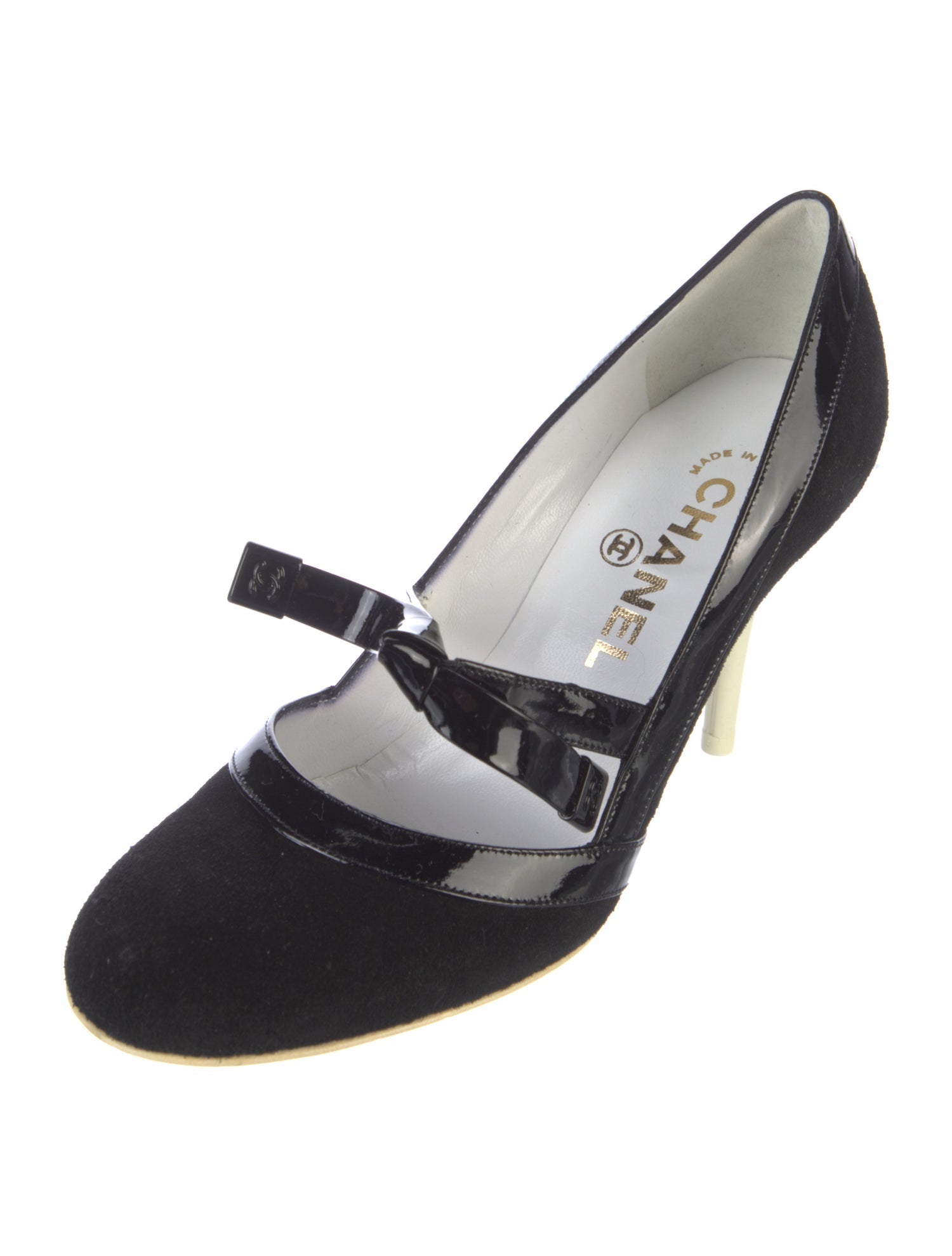 Chanel 2003 Suede Pumps