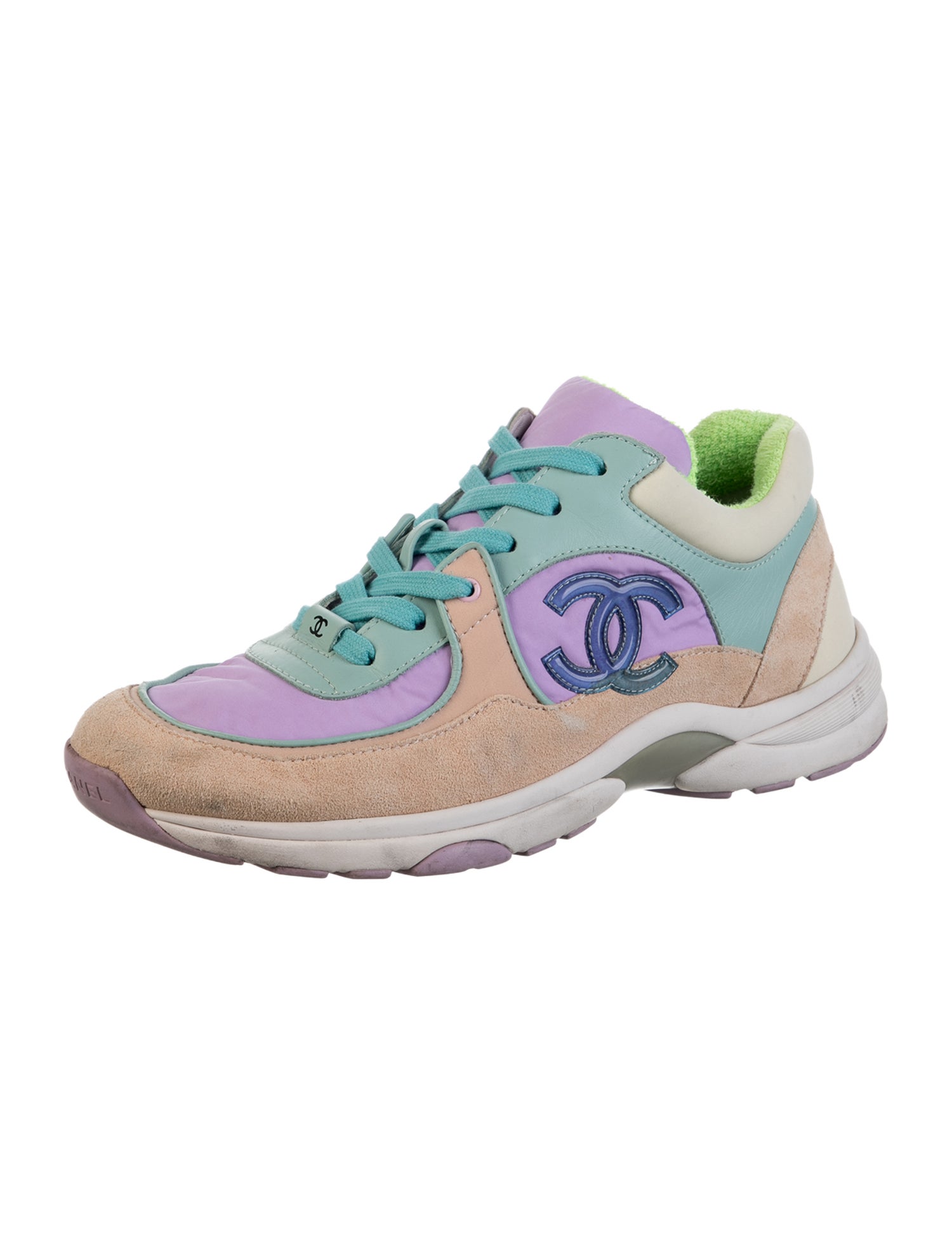 Chanel 2019 Interlocking CC Logo Sneakers