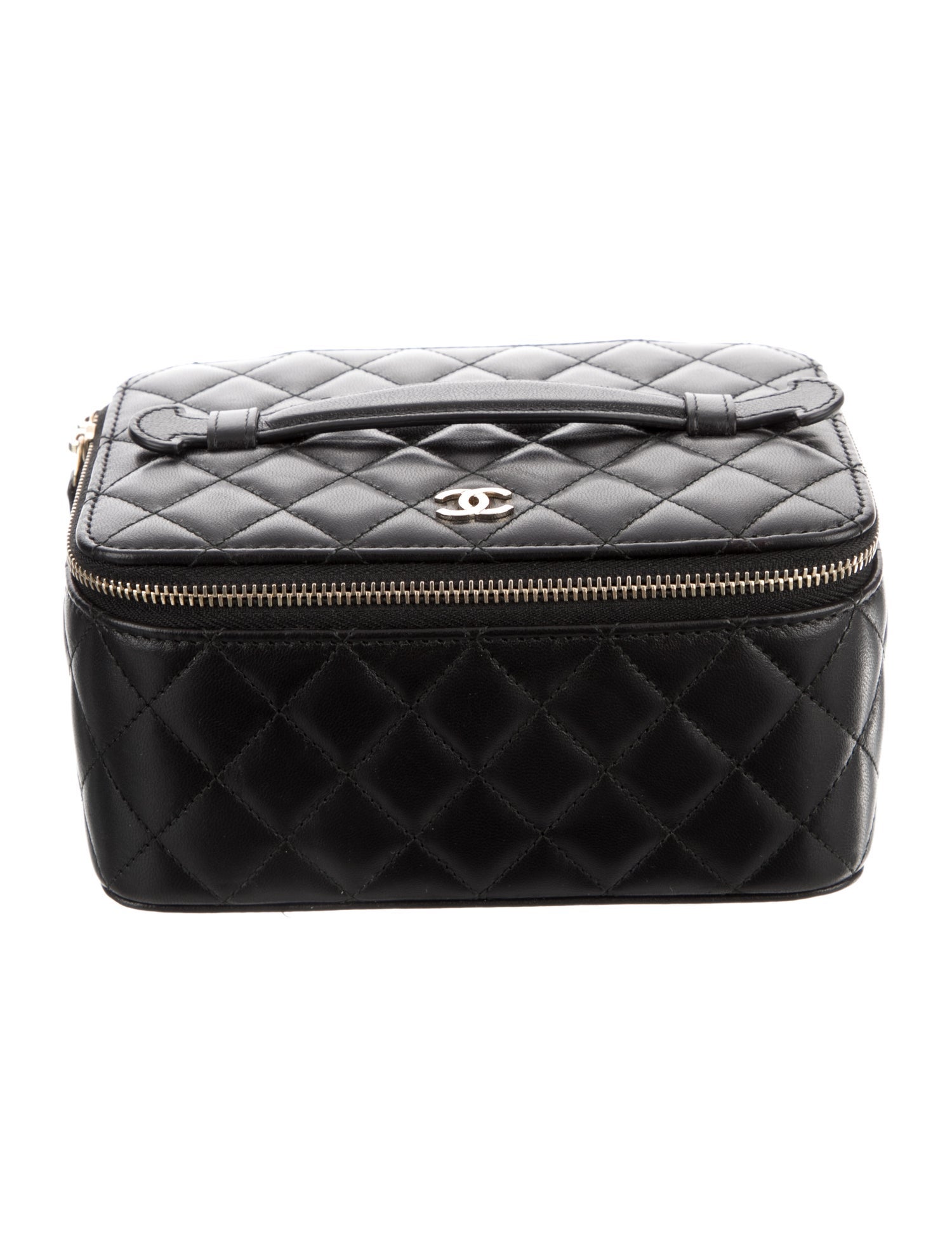 Chanel Quilted Jewelry Case