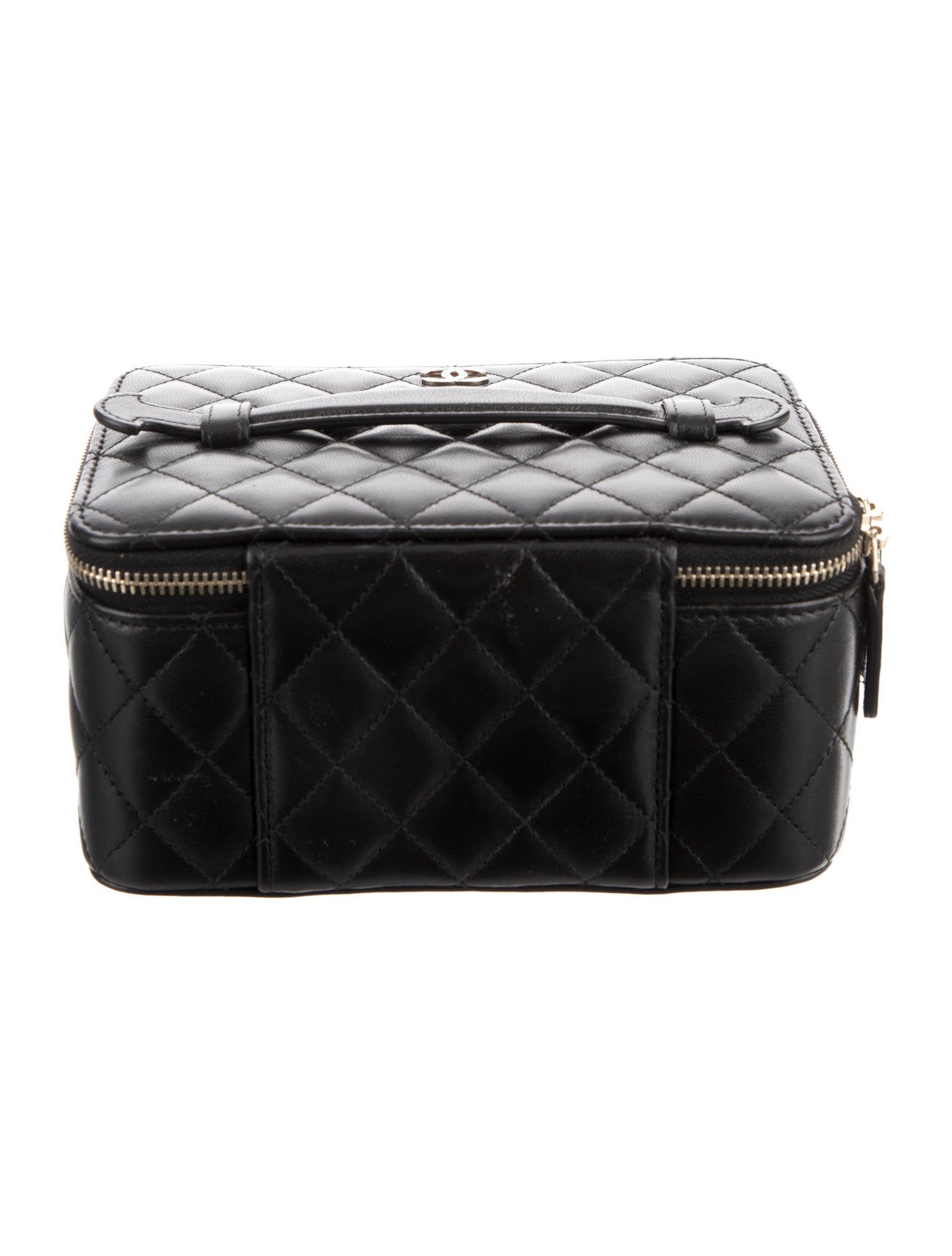 Chanel Quilted Jewelry Case
