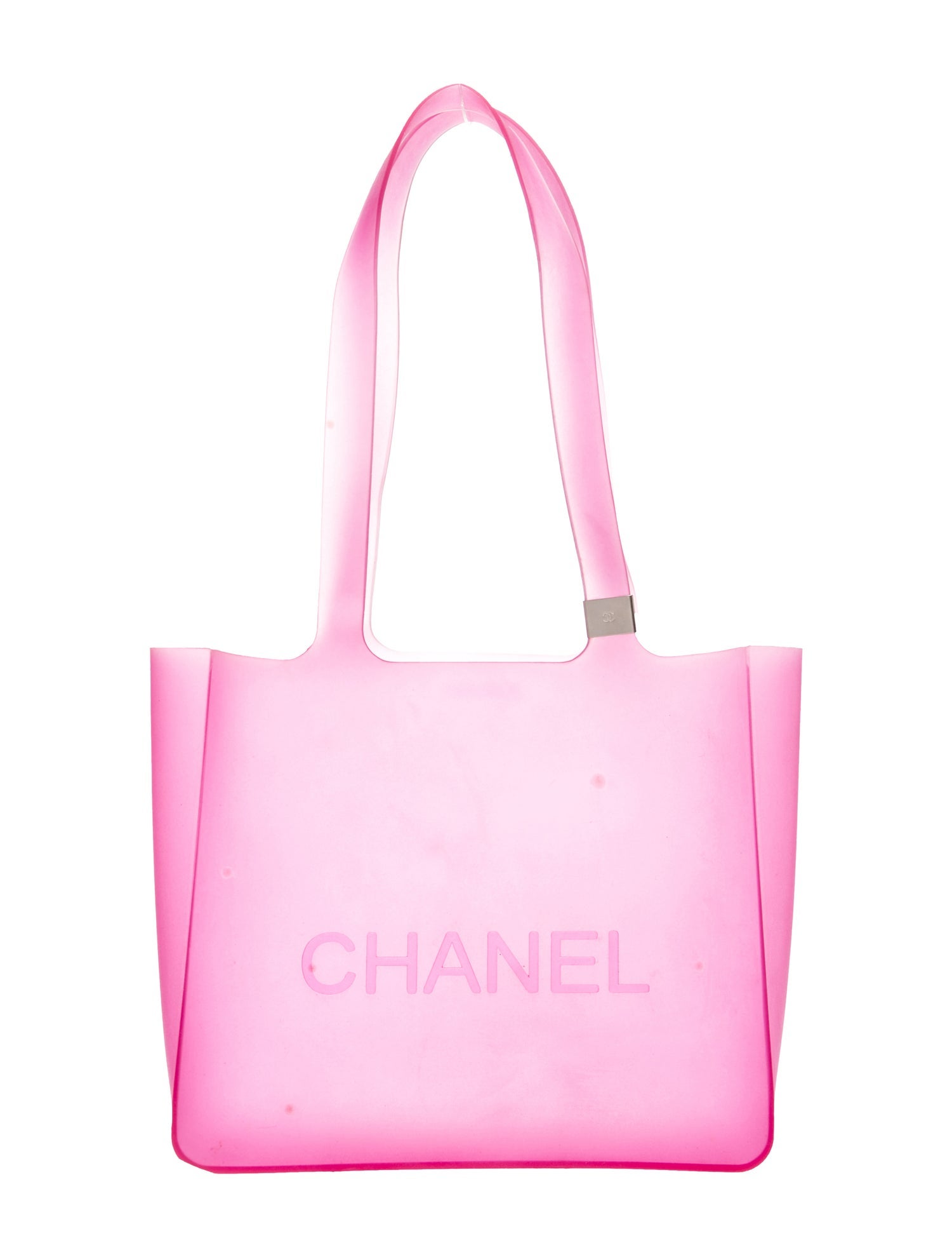 Chanel Jelly Logo Tote