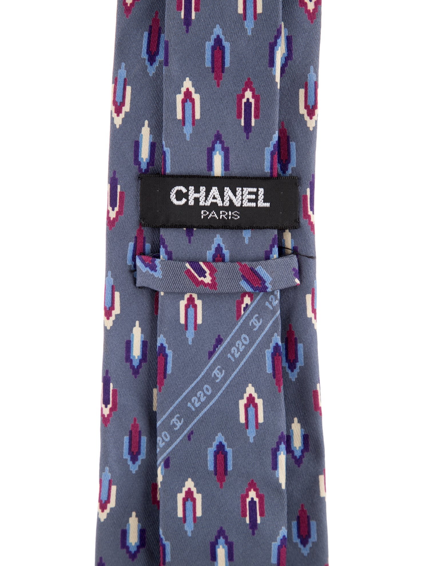 Chanel Pattern Necktie
