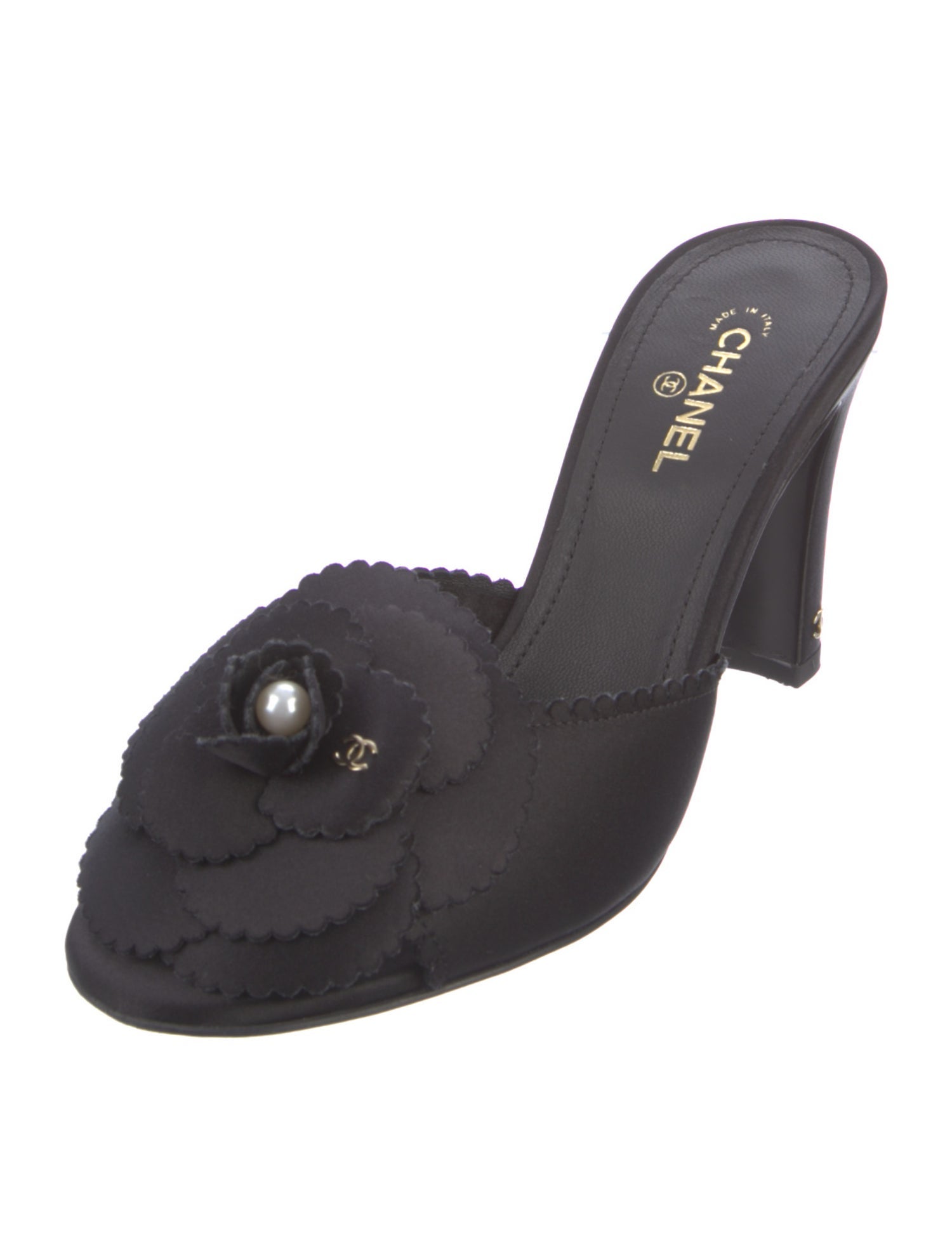 Chanel 2024 Interlocking CC Logo Mules