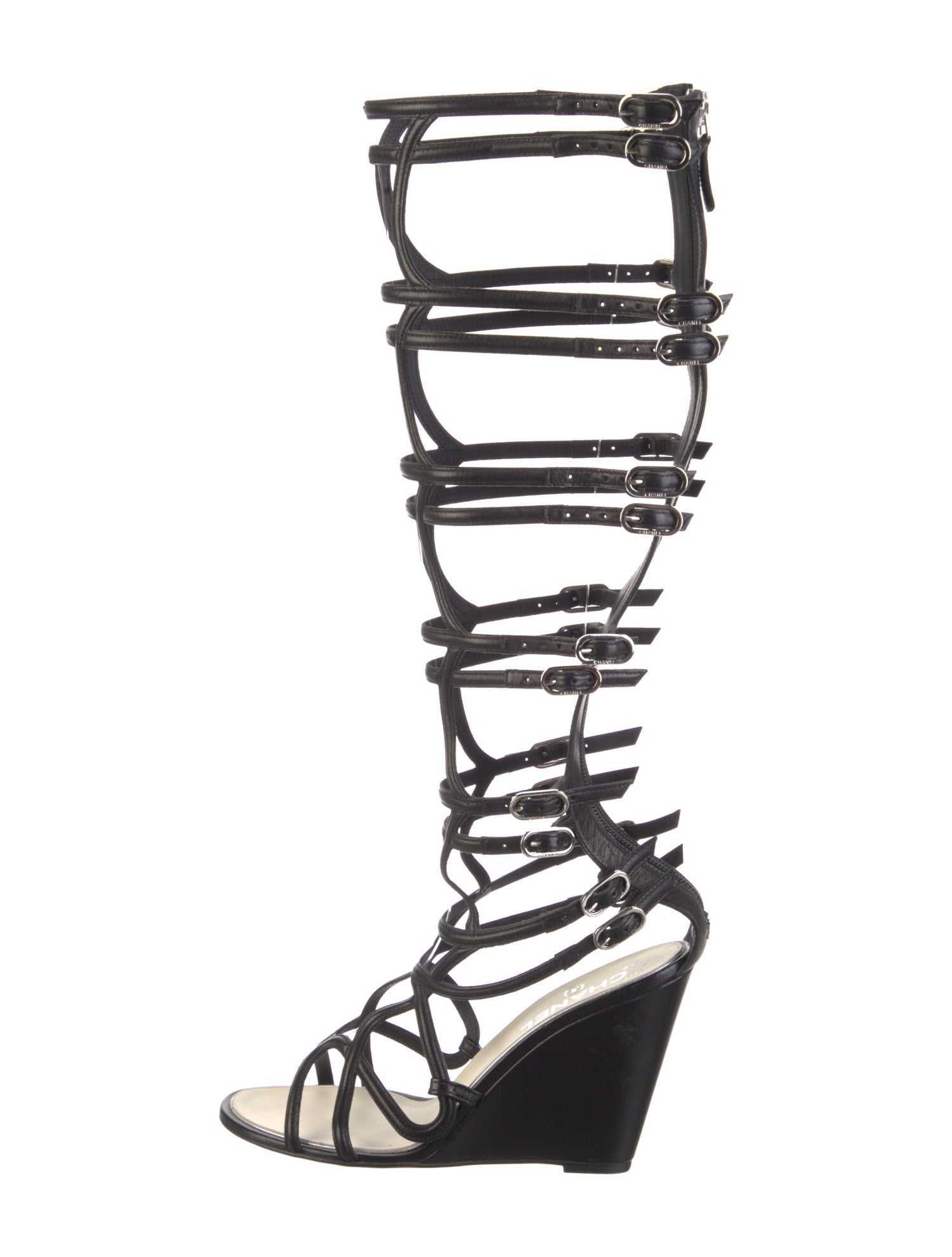 Chanel Vintage 2010 Gladiator Sandals