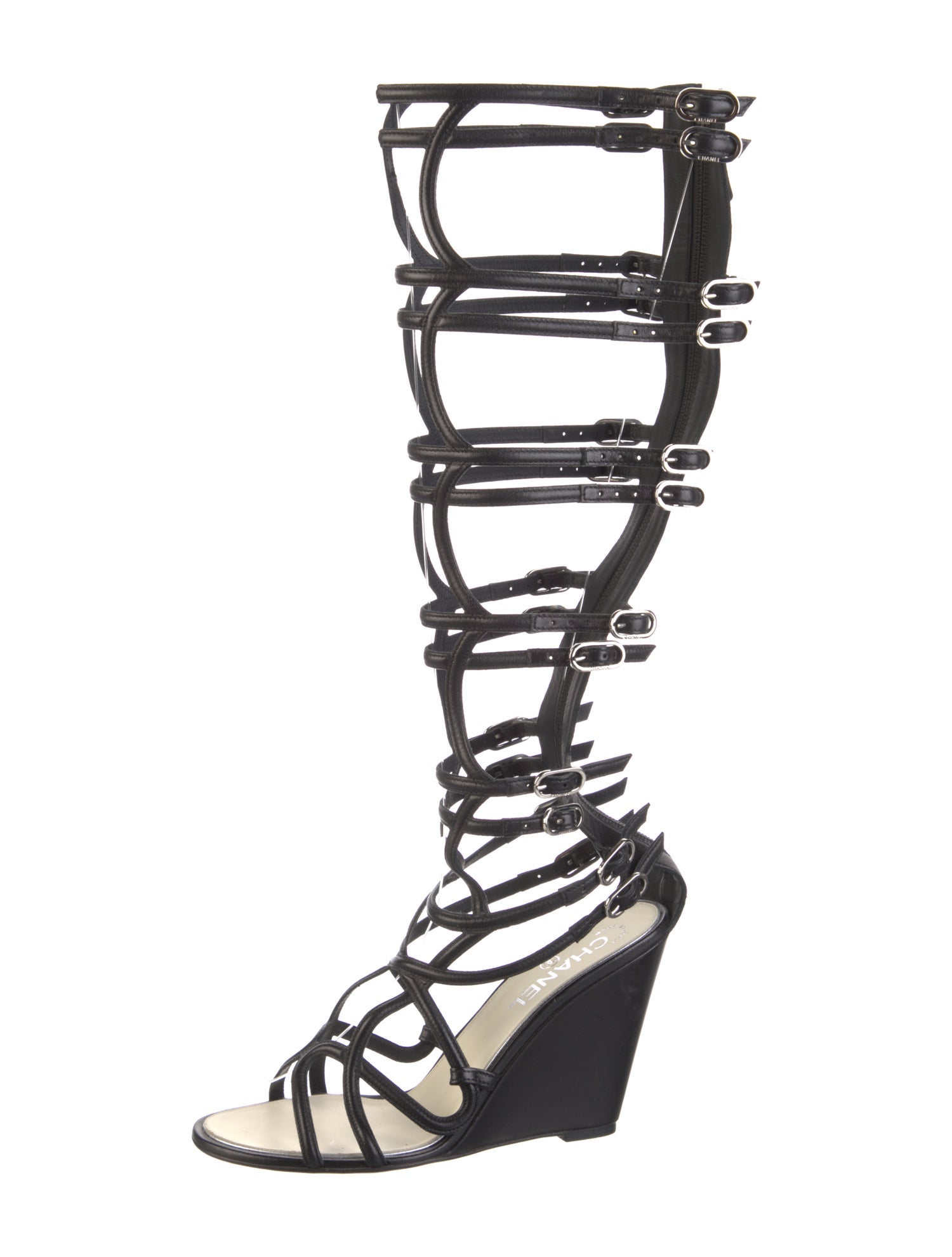 Chanel Vintage 2010 Gladiator Sandals