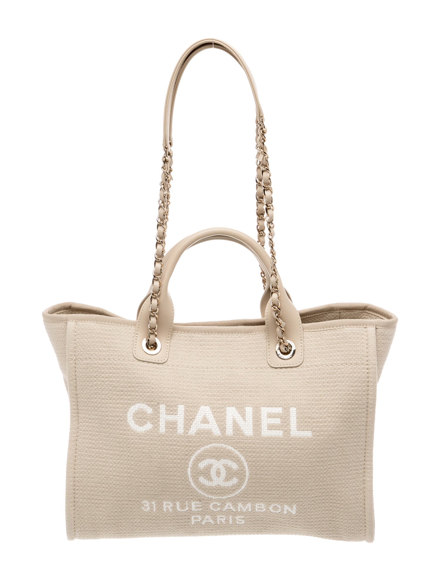 Chanel Small Deauville Shopping Tote