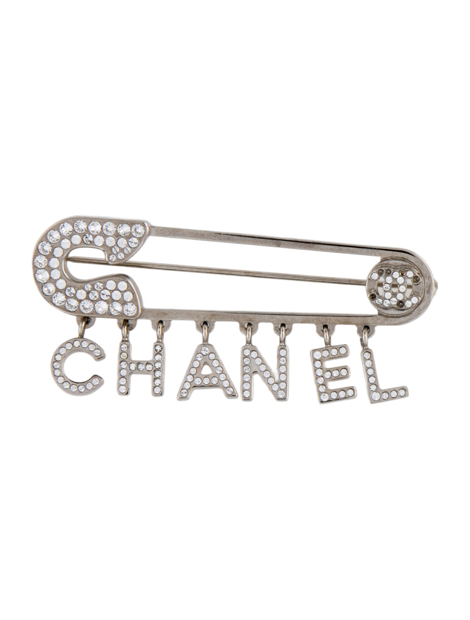 Chanel Strass Pin Brooch