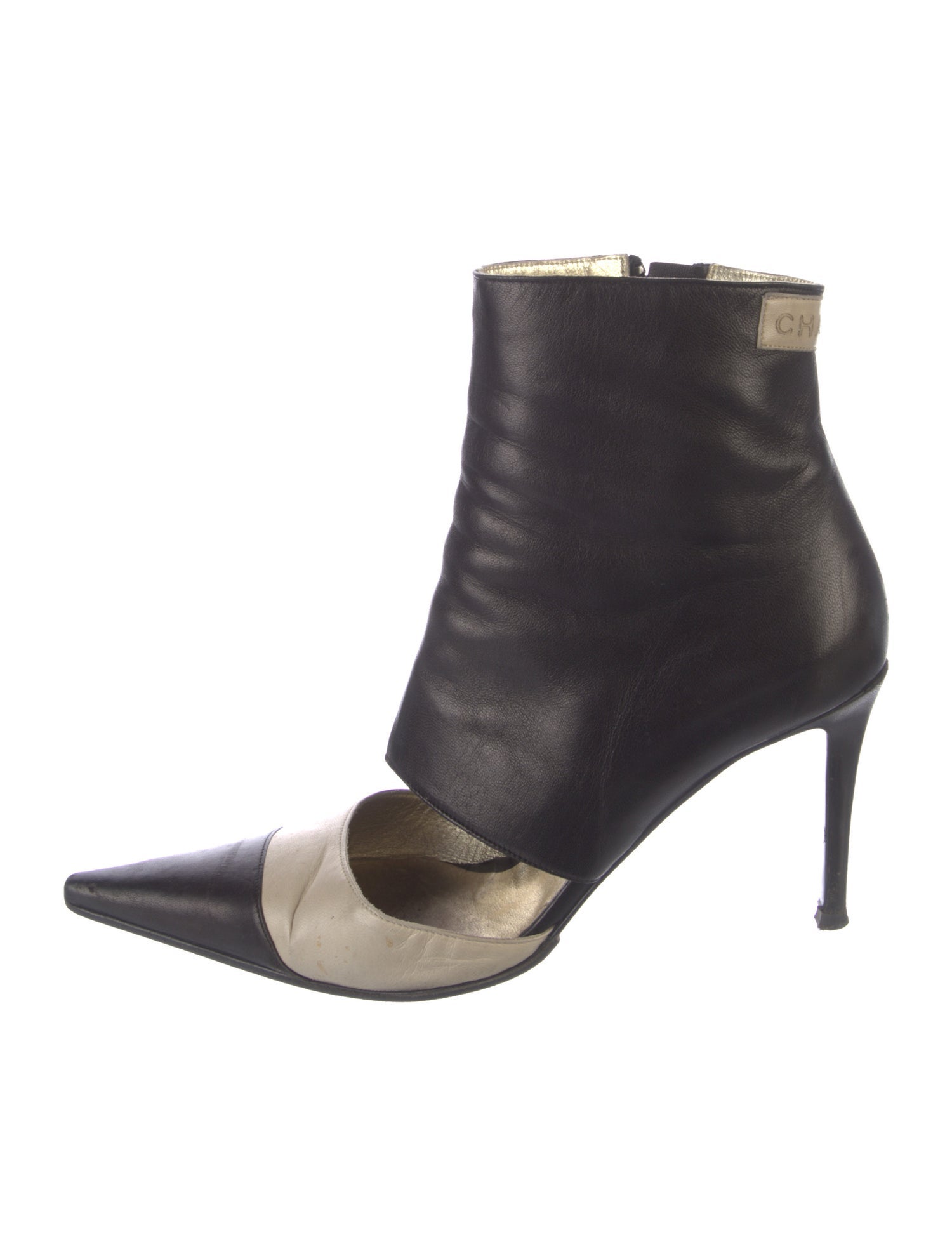 Chanel 2000 Leather Boots