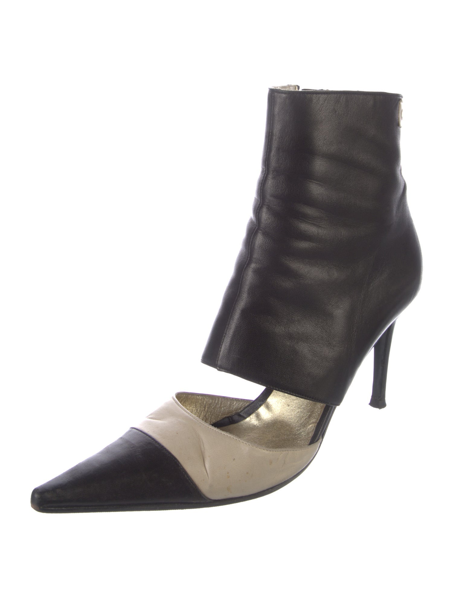 Chanel 2000 Leather Boots