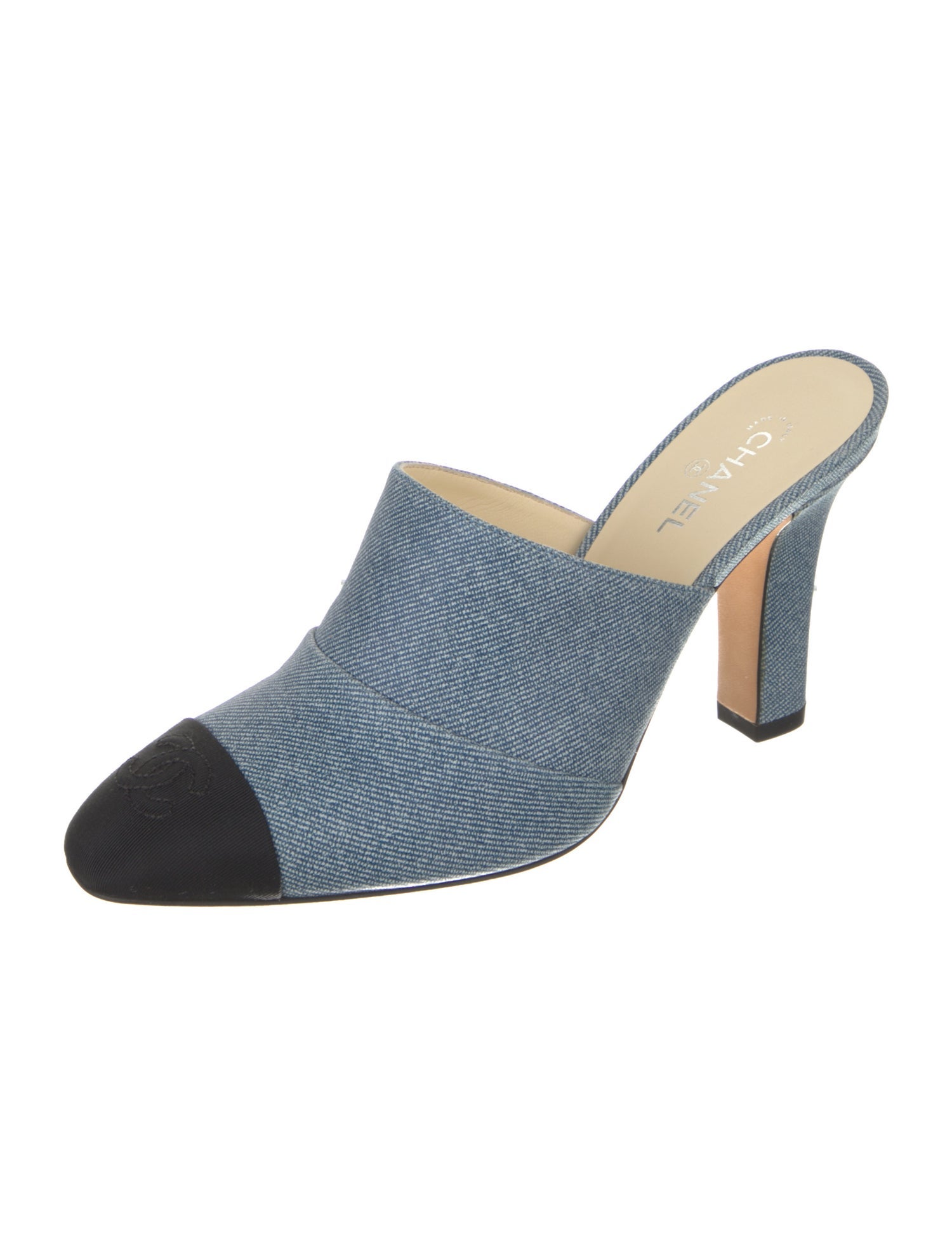 Chanel 2017 Interlocking CC Logo Mules