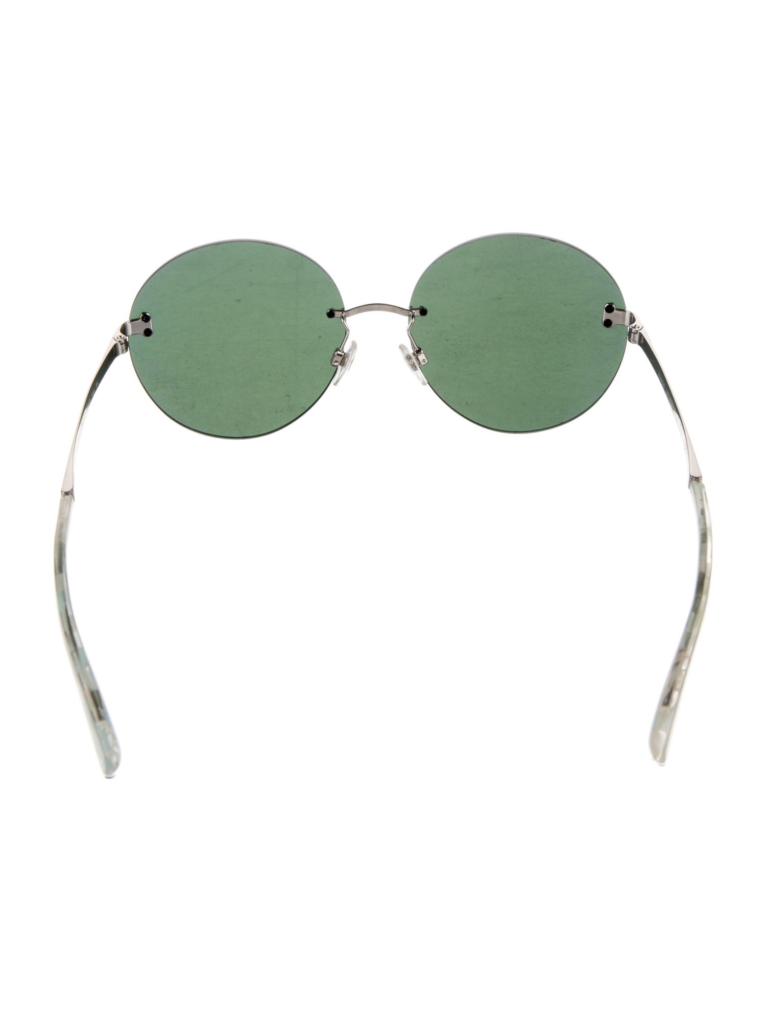 Chanel Interlocking CC Logo Round Sunglasses