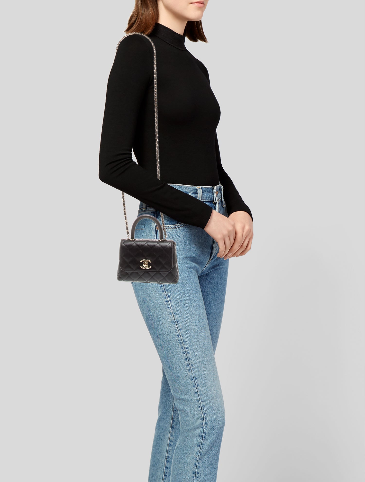 Chanel Nano Coco Handle Bag w/Tags