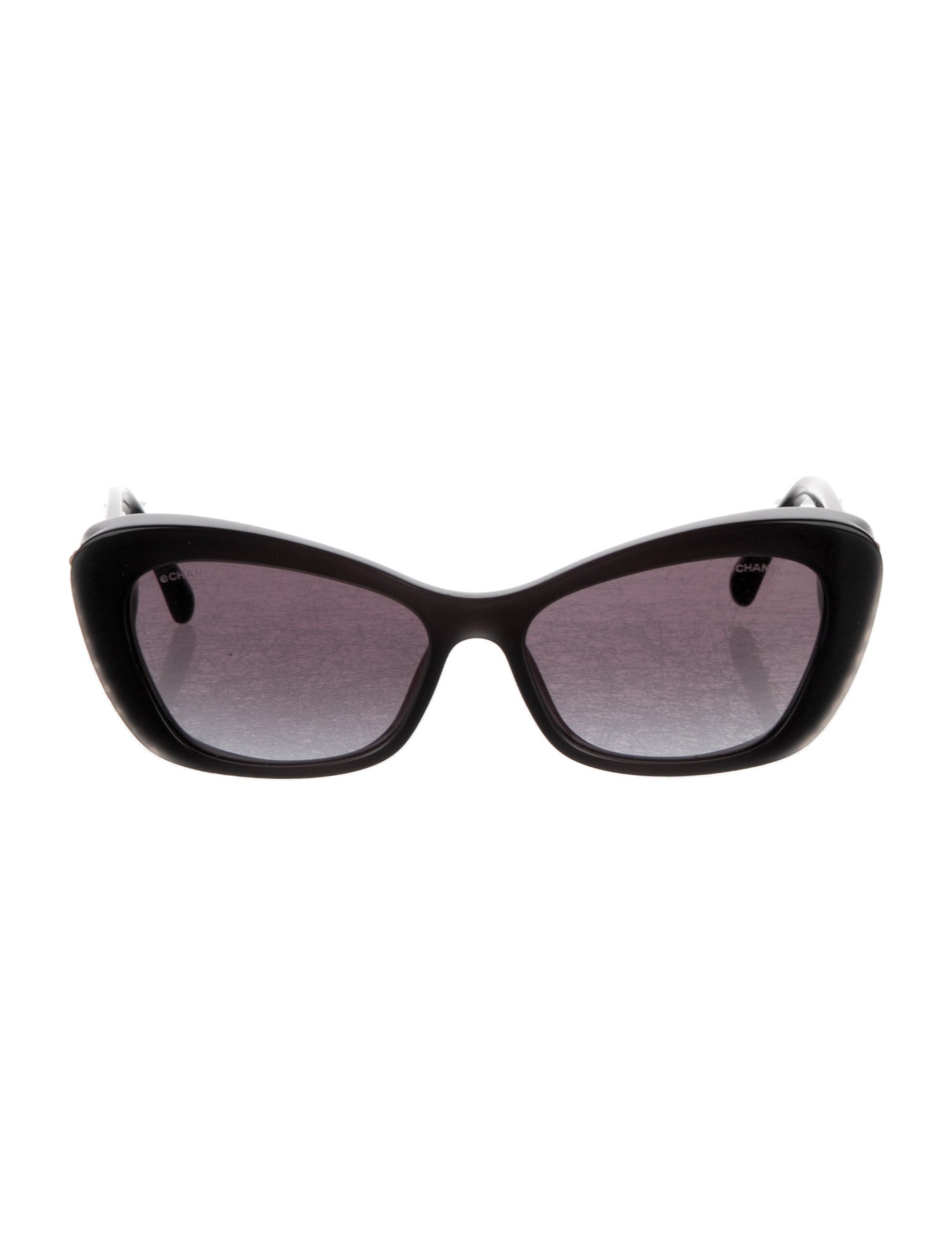 Chanel Interlocking CC Logo Cat-Eye Sunglasses