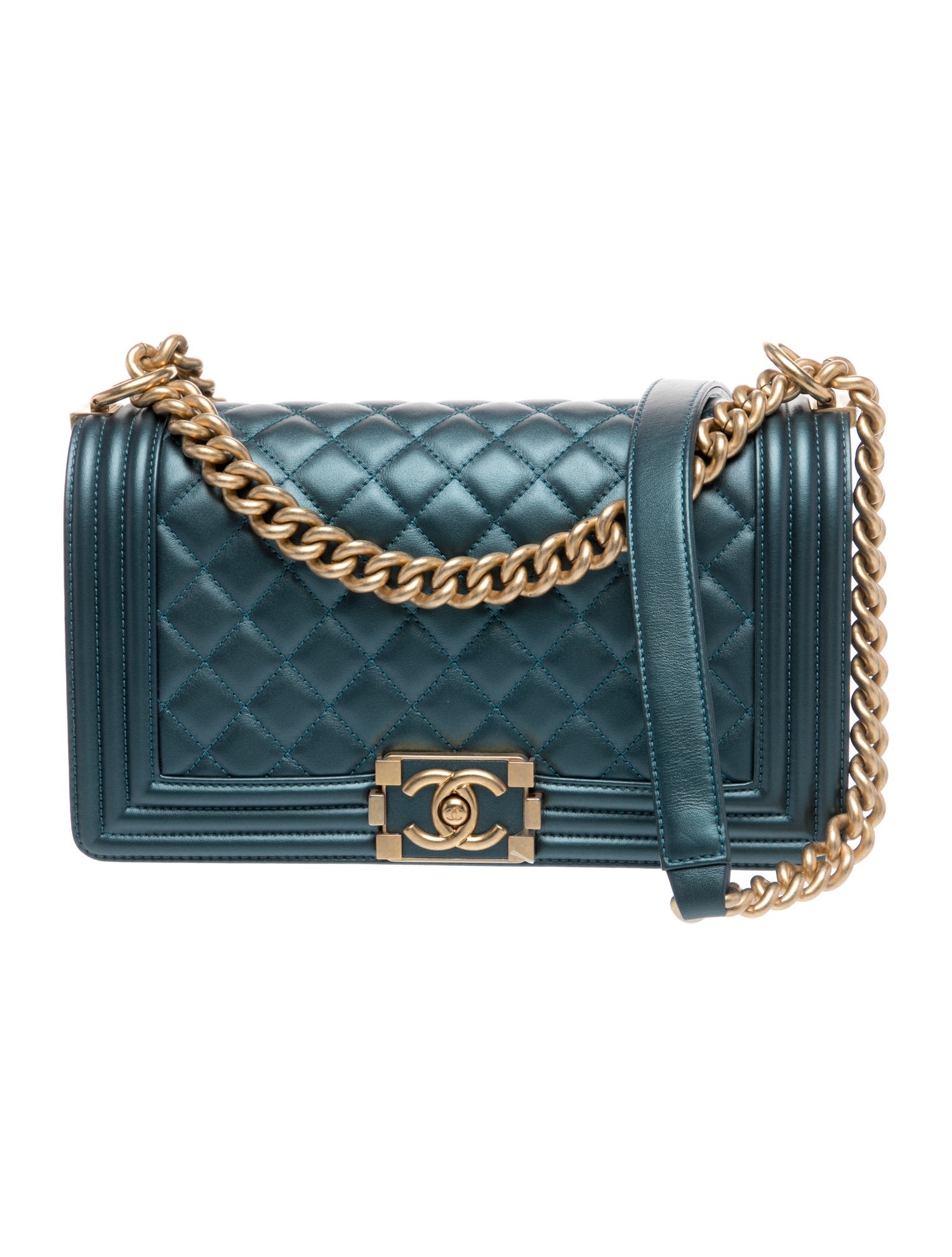 Chanel Quilted Medium Boy Bag