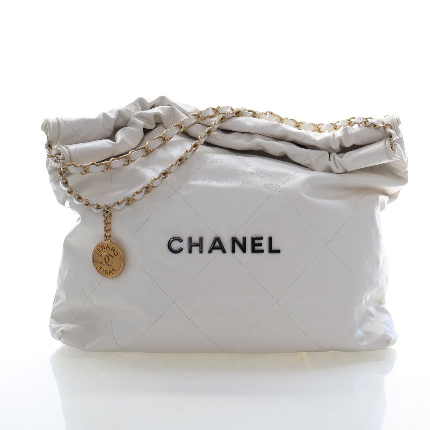 Chanel Calfskin 22 Hobo Large