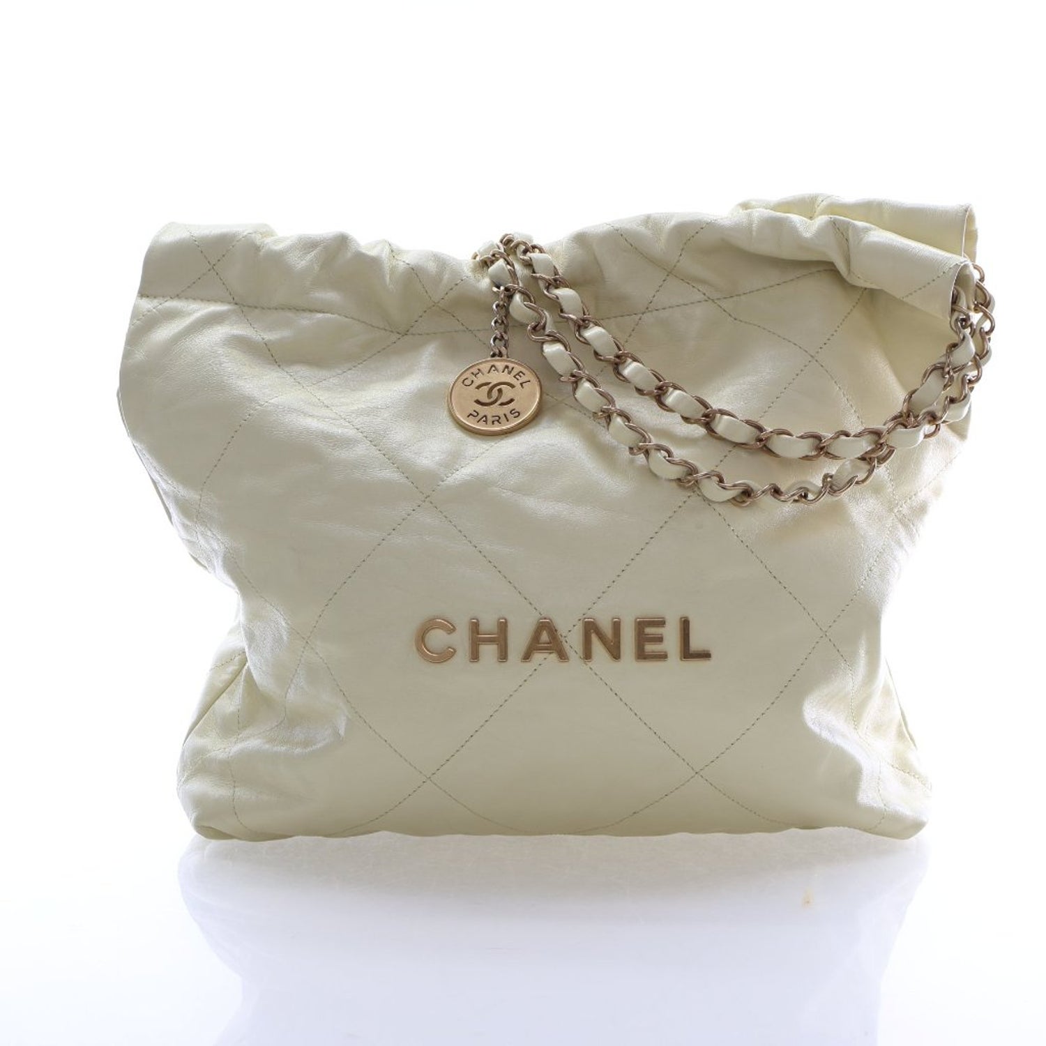 Chanel Calfskin 22 Hobo Small