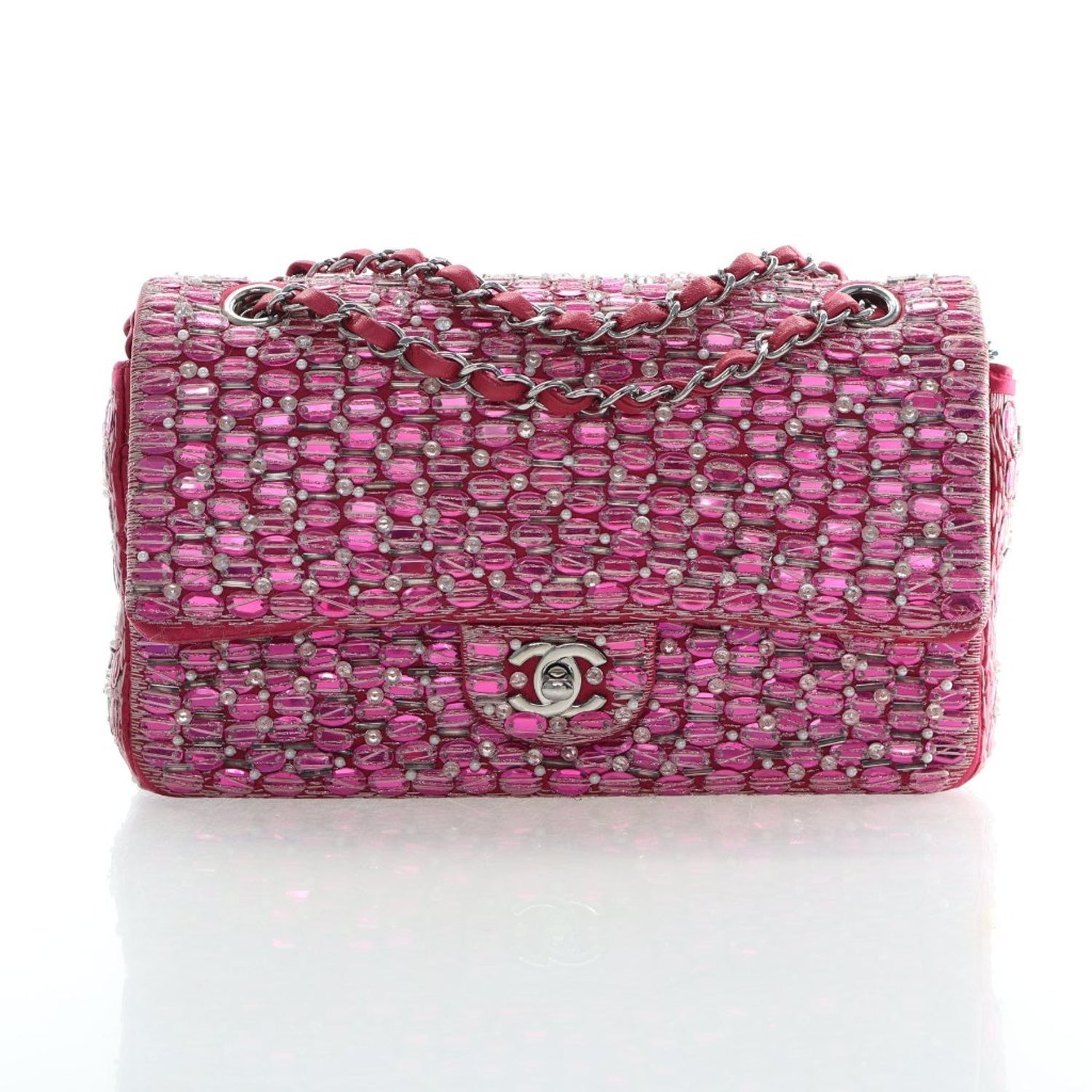 Chanel Interlocking CC Classic Double Flap Medium