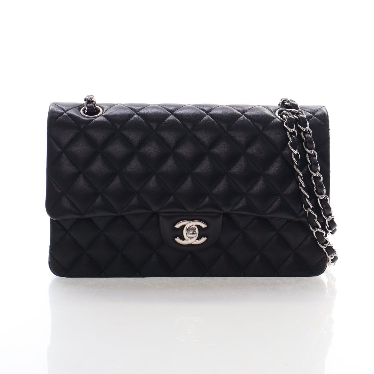 Chanel Interlocking CC Classic Double Flap Medium