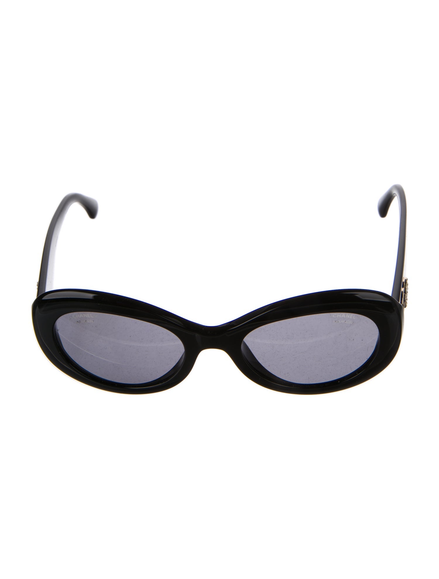 Chanel Interlocking CC Logo Cat-Eye Sunglasses