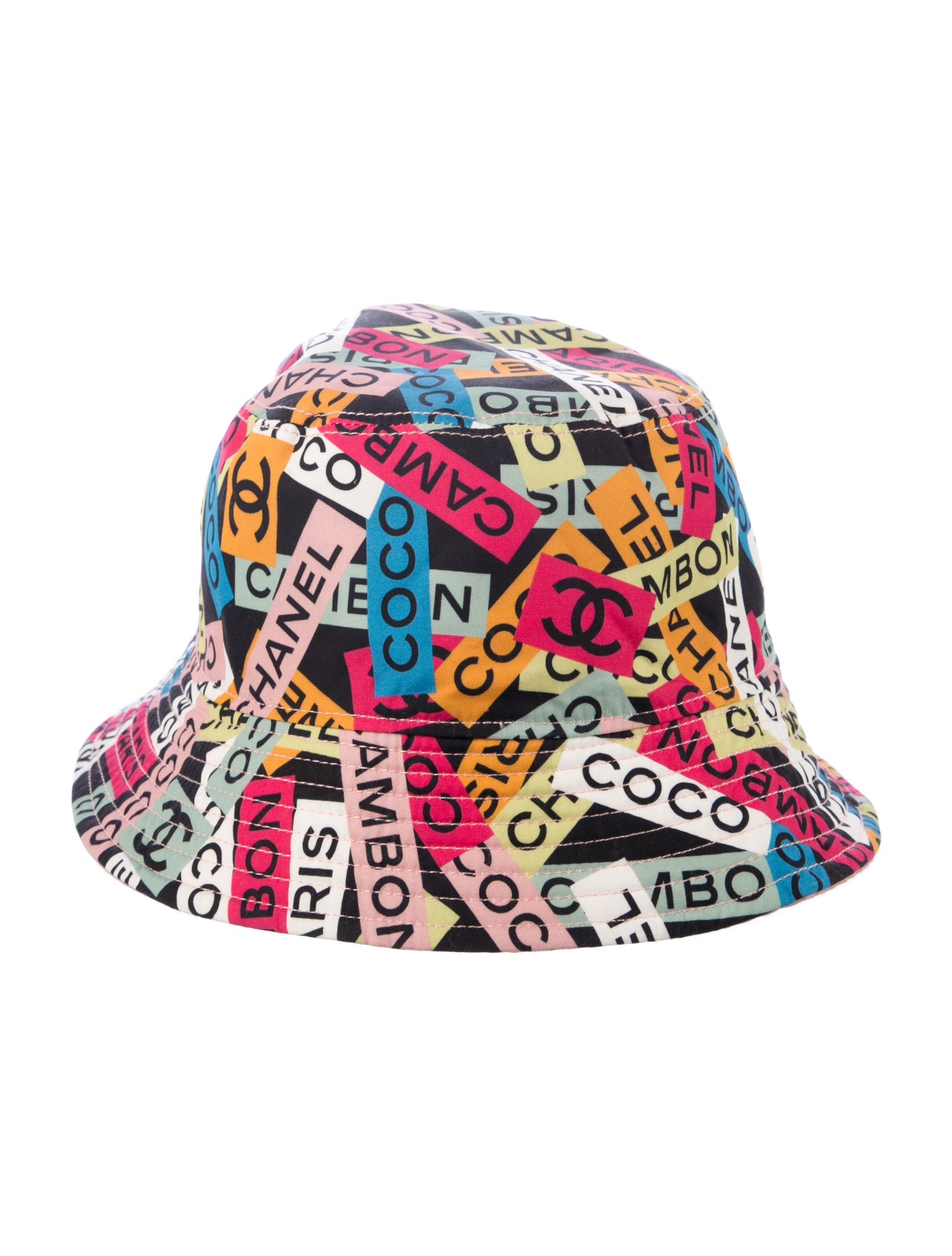 Chanel Reversible Logo Bucket Hat