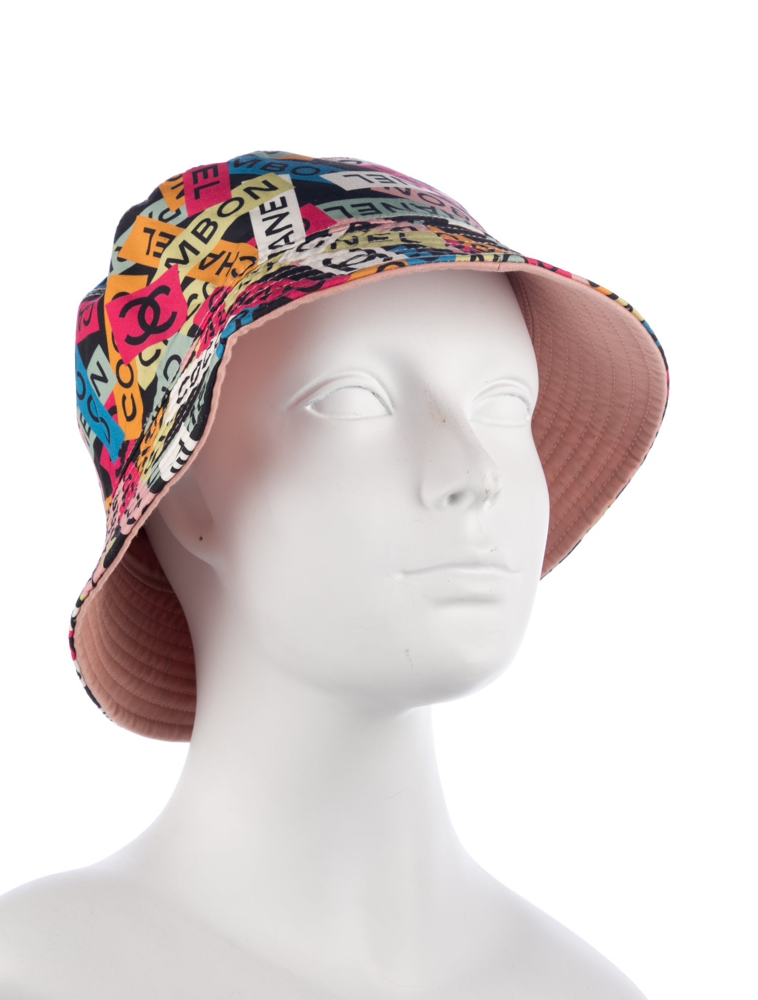 Chanel Reversible Logo Bucket Hat