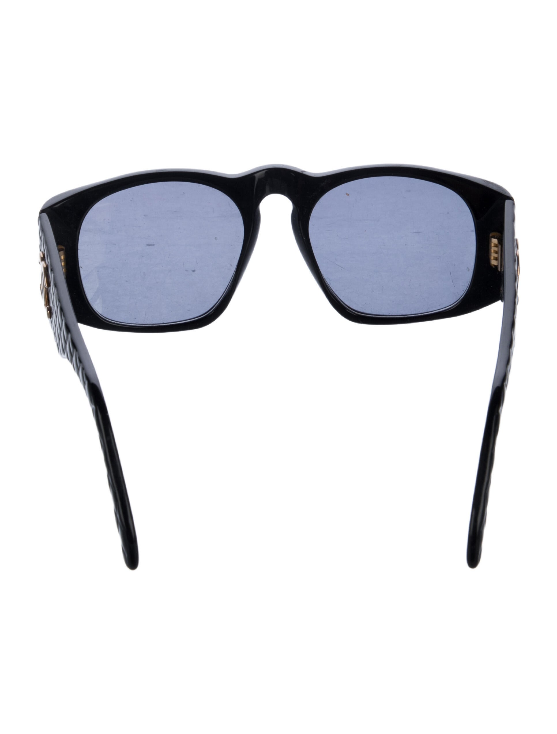 Chanel Interlocking CC Logo Square Sunglasses