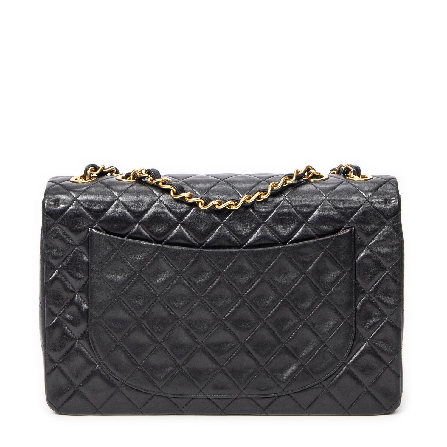 Chanel Leather Maxi Jumbo XL Flap