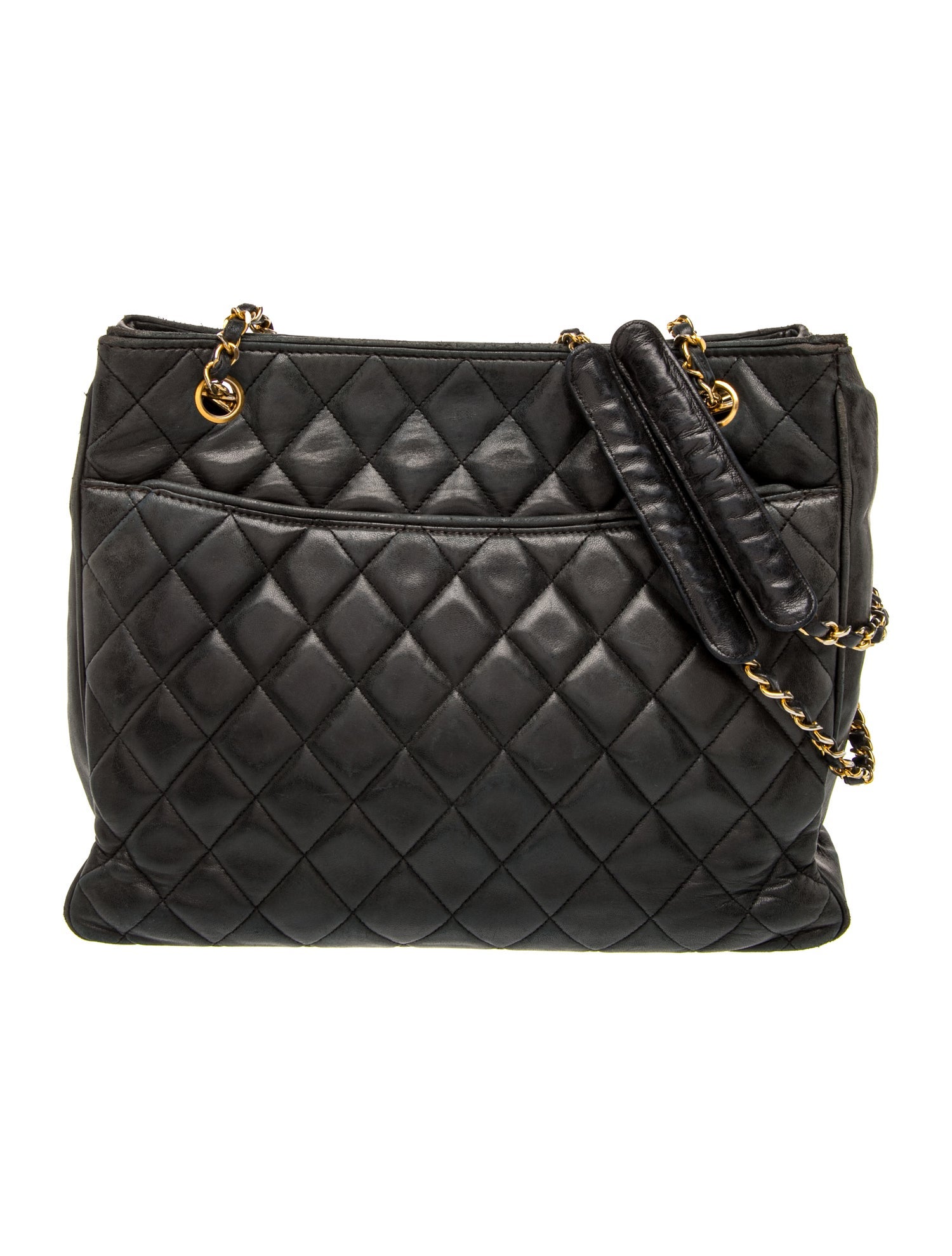 Chanel Quilted Chain Tote